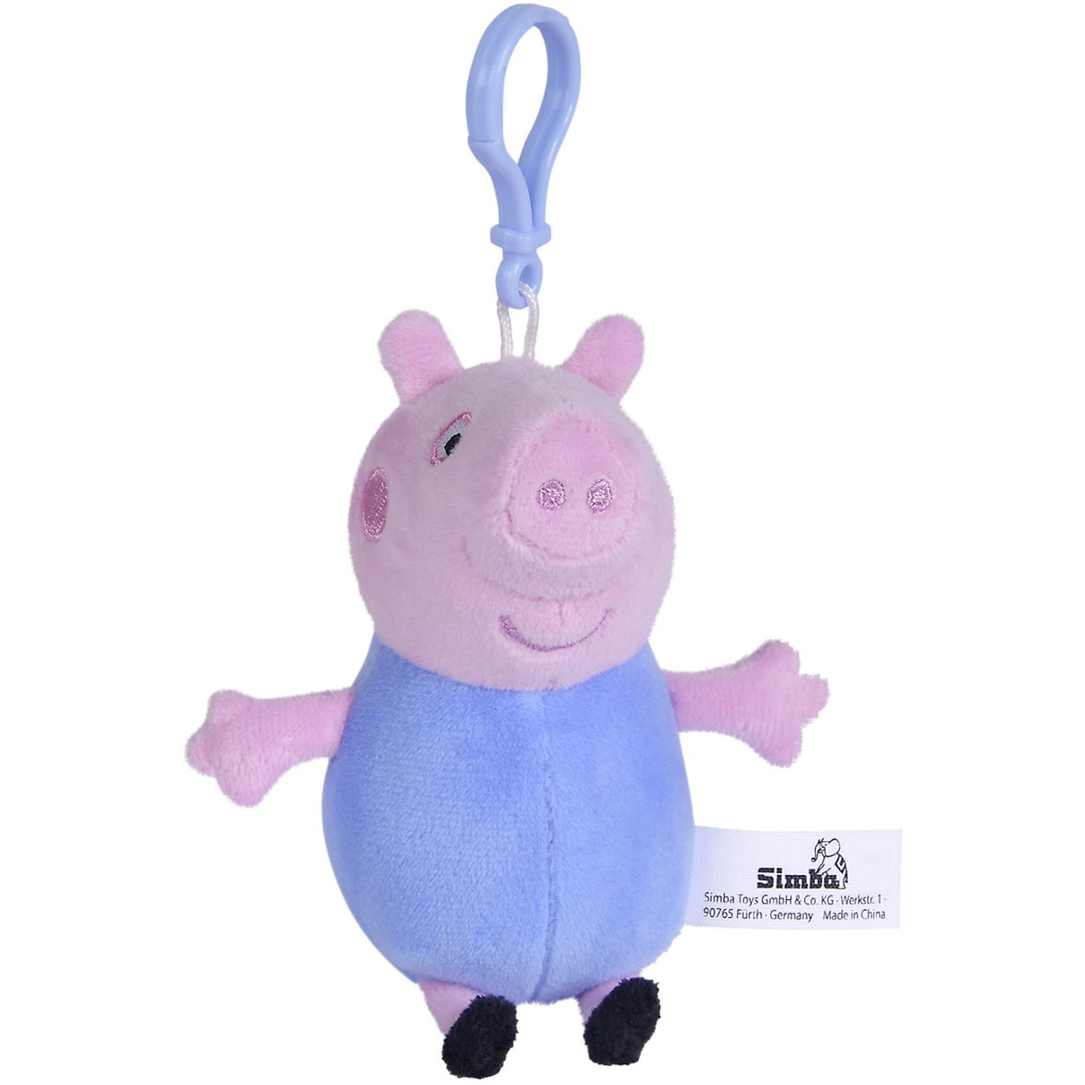 Simba Toys Baby Georg Pig Plush Keyring