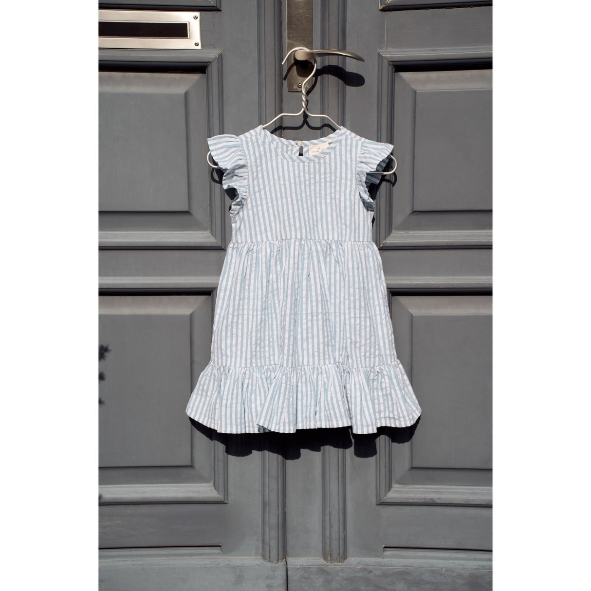THE NEW Siblings X Luksusbaby Blue FAnd Striped Ojo Dress