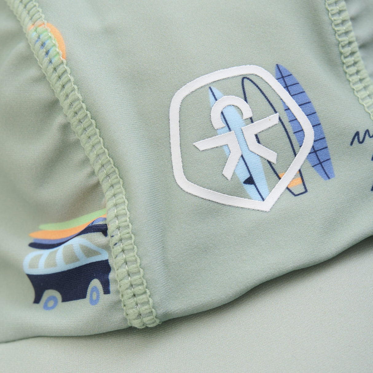 Color Kids Iceberg Green Hat - AOP