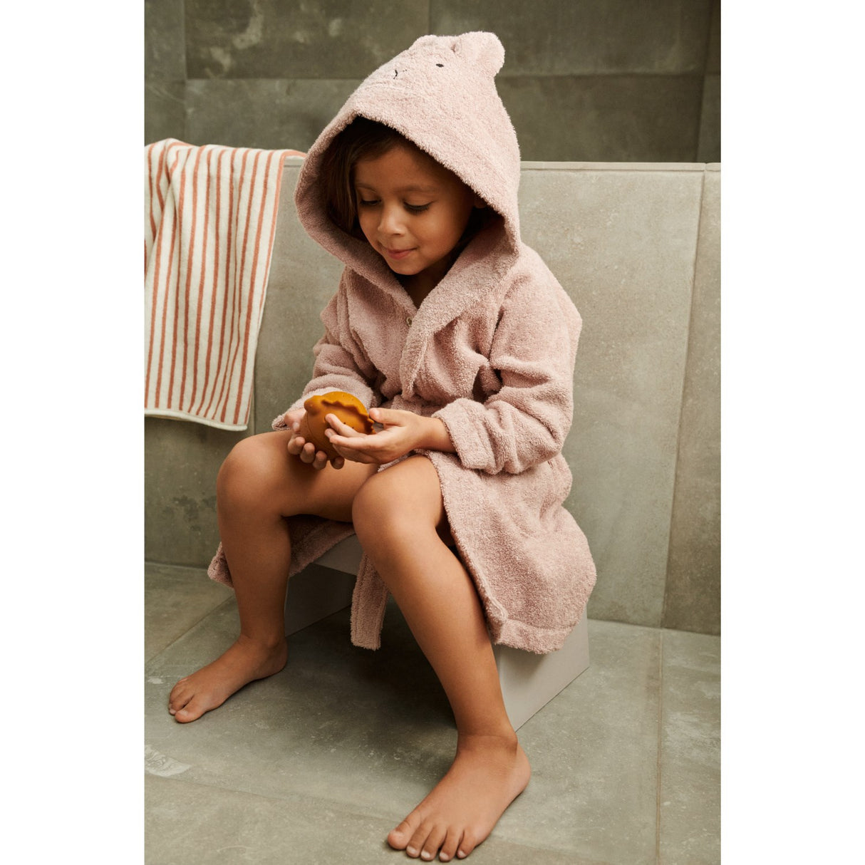 Liewood Lily Bathrobe Rabbit Rose