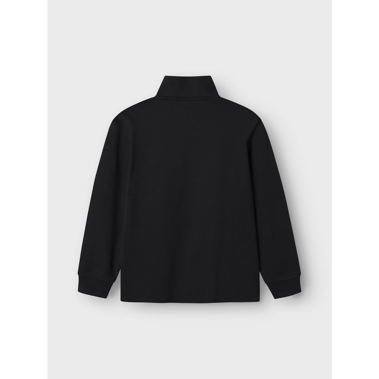 Name It Black Nkmkimba Ls Nreg Half Zip Sweat Unb