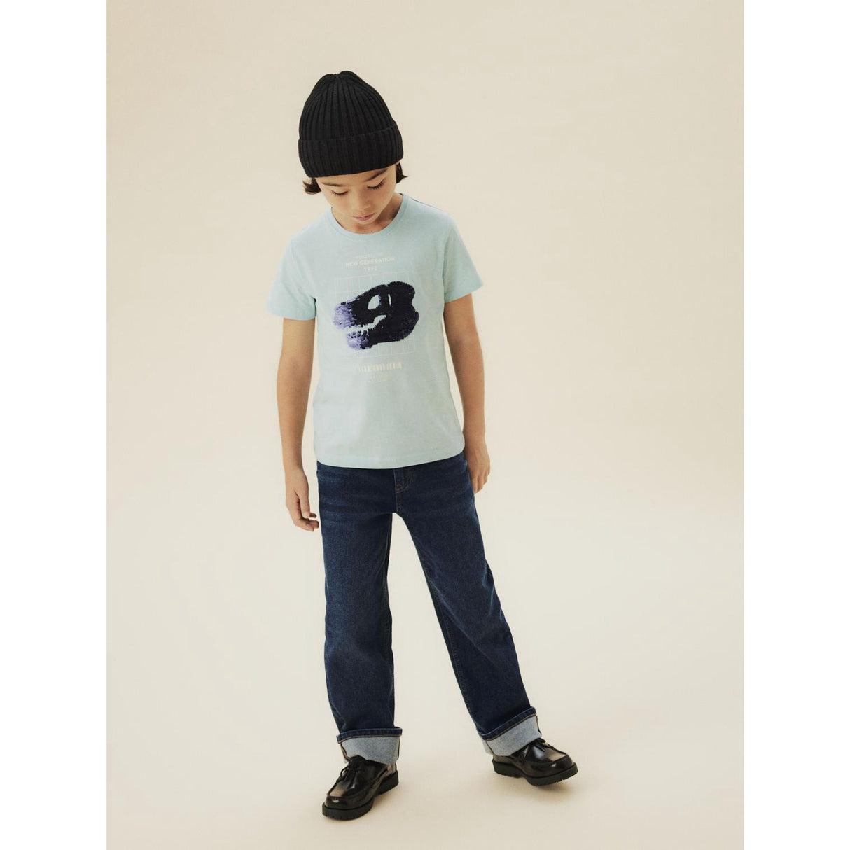 Name It Sterling Blue Nkmkurth Ss Top Pb