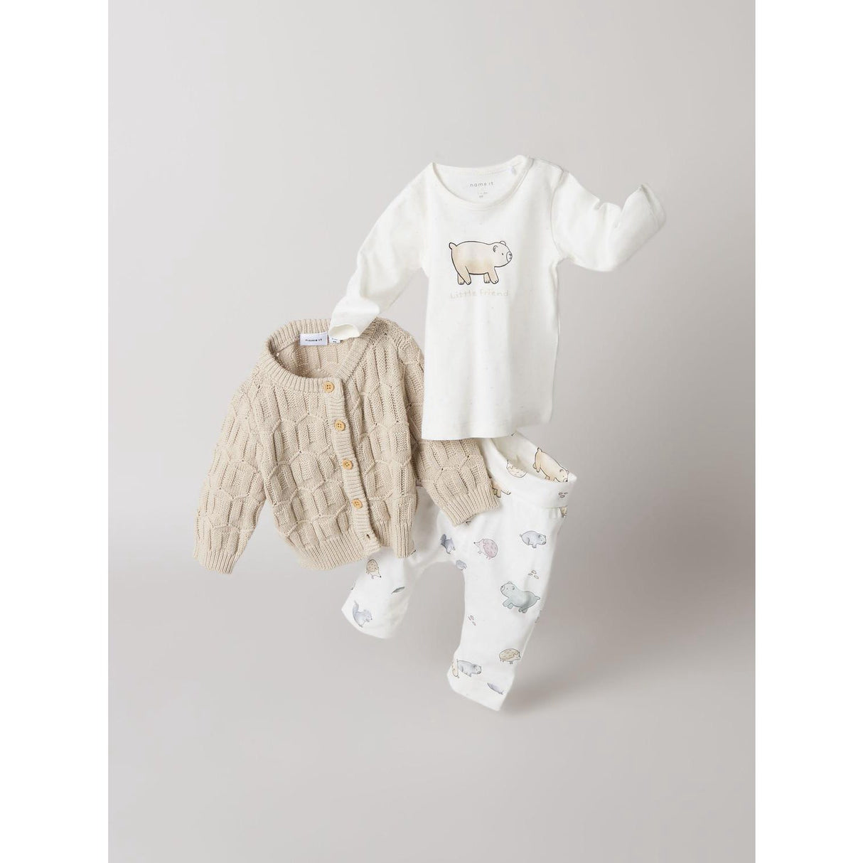 Name It Cloud Dancer Nbnluma Pants