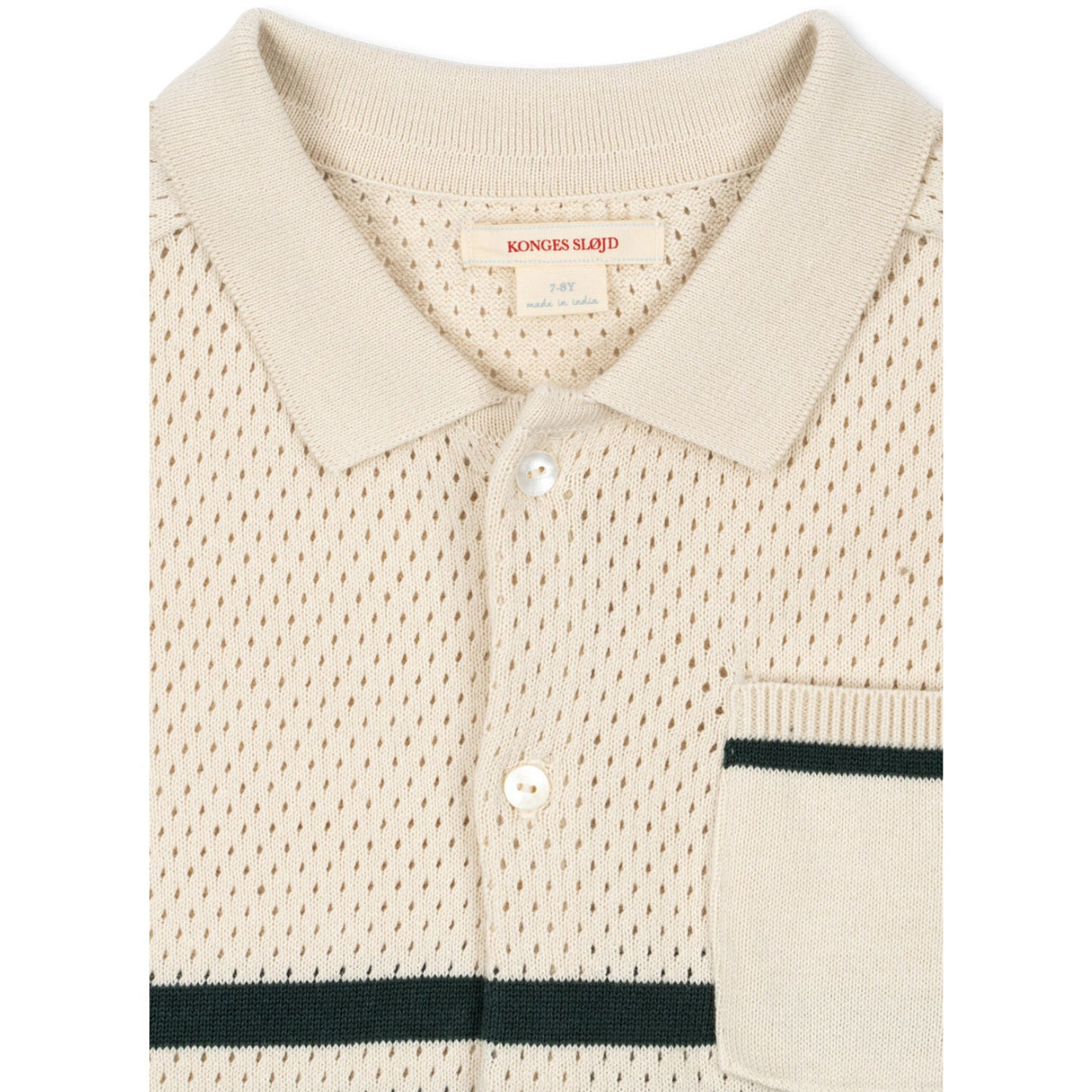 Konges Sløjd Pine Grove Hai Knit Shirt Gots