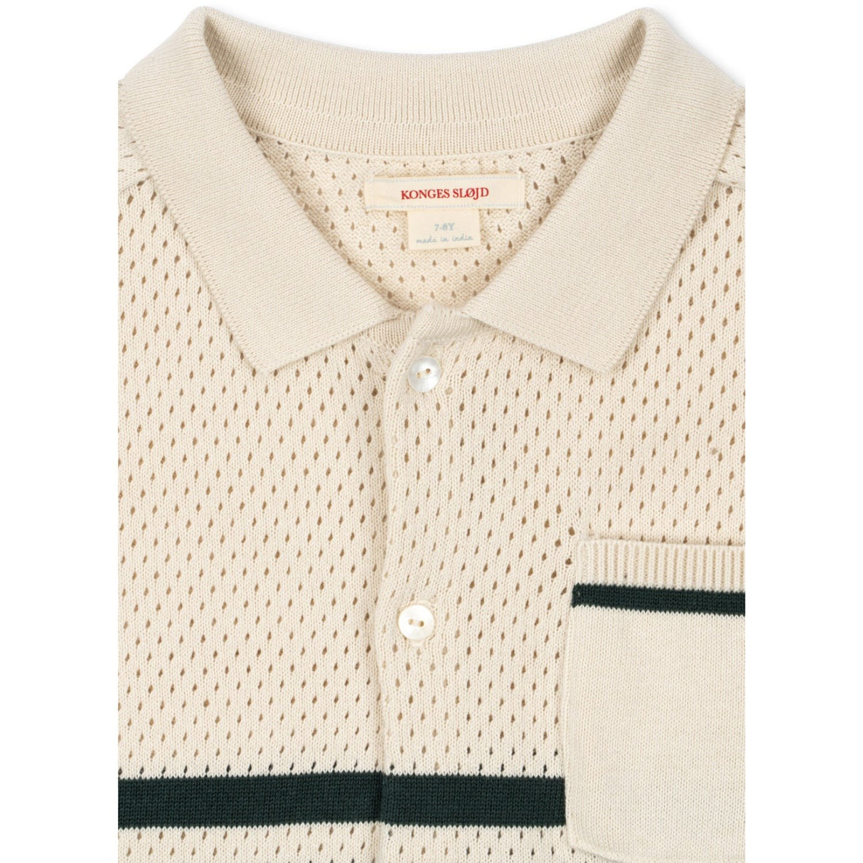 Konges Sløjd Pine Grove Hai Knit Shirt Gots
