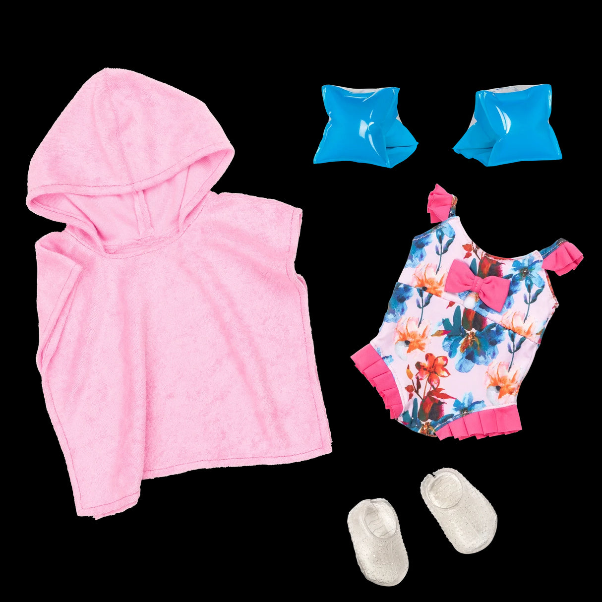Our Generation Deluxe Doll Clothing Blomstret Bathing suit