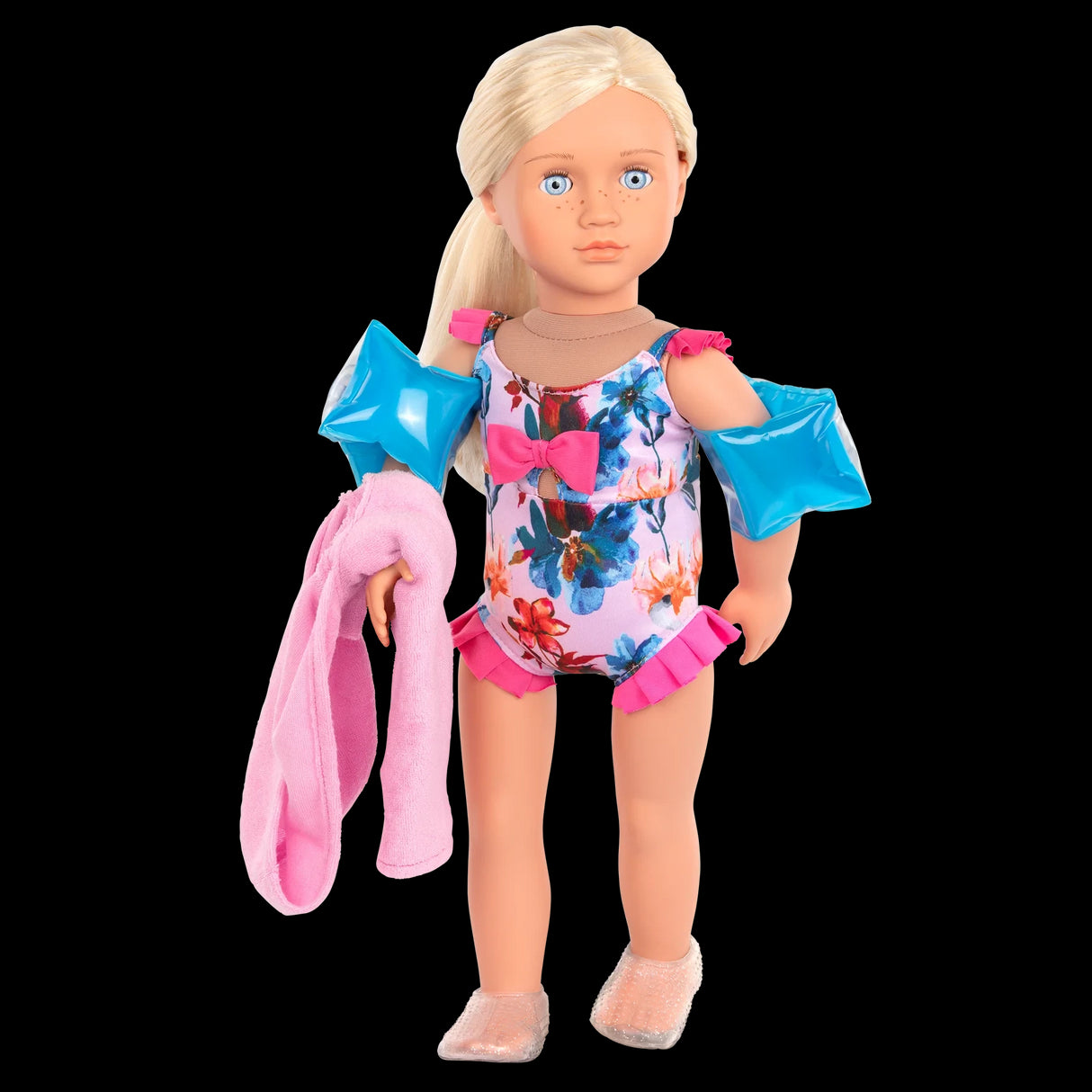 Our Generation Deluxe Doll Clothing Blomstret Bathing suit