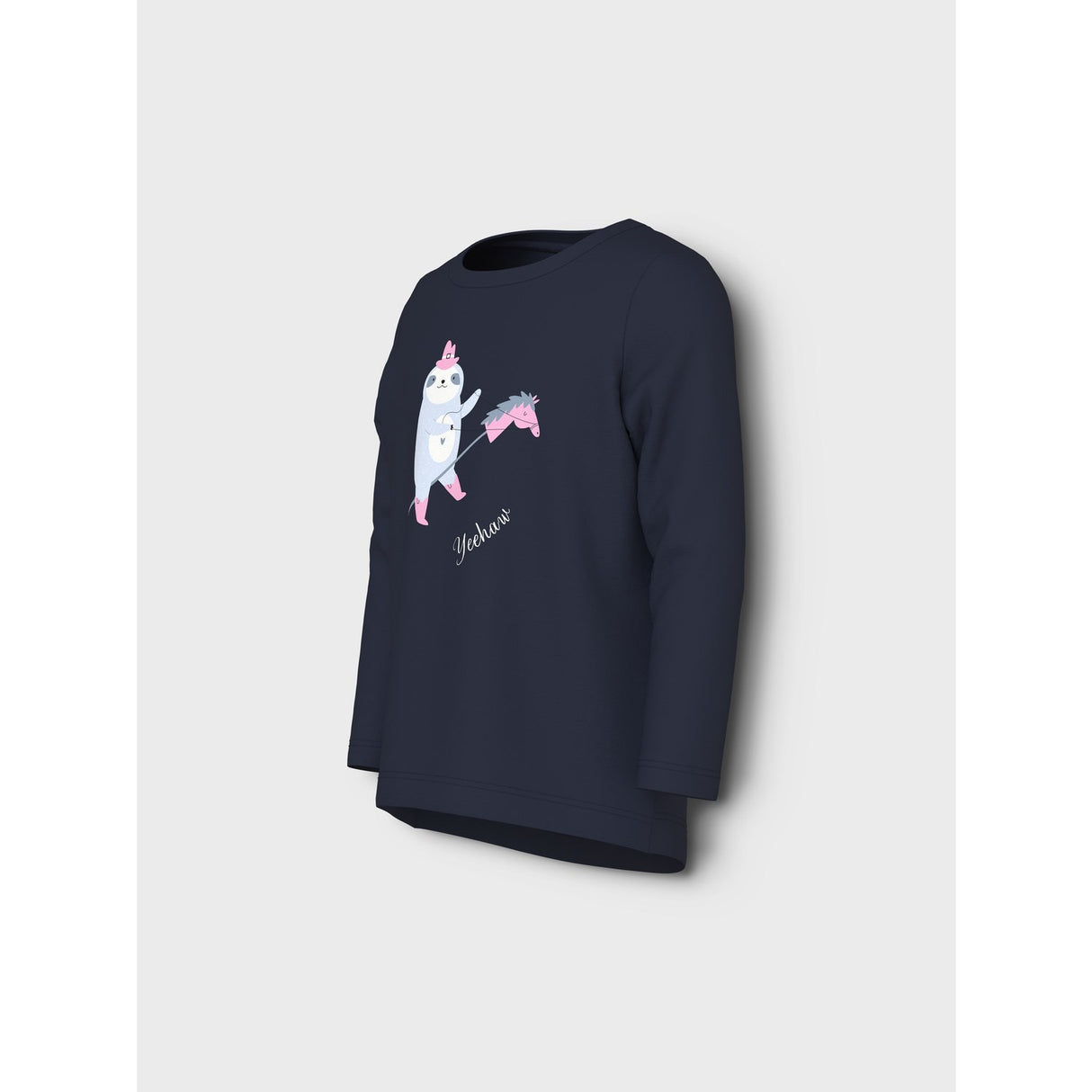 Name It Navy Blazer Yeehaw Nmfvix Ls Top