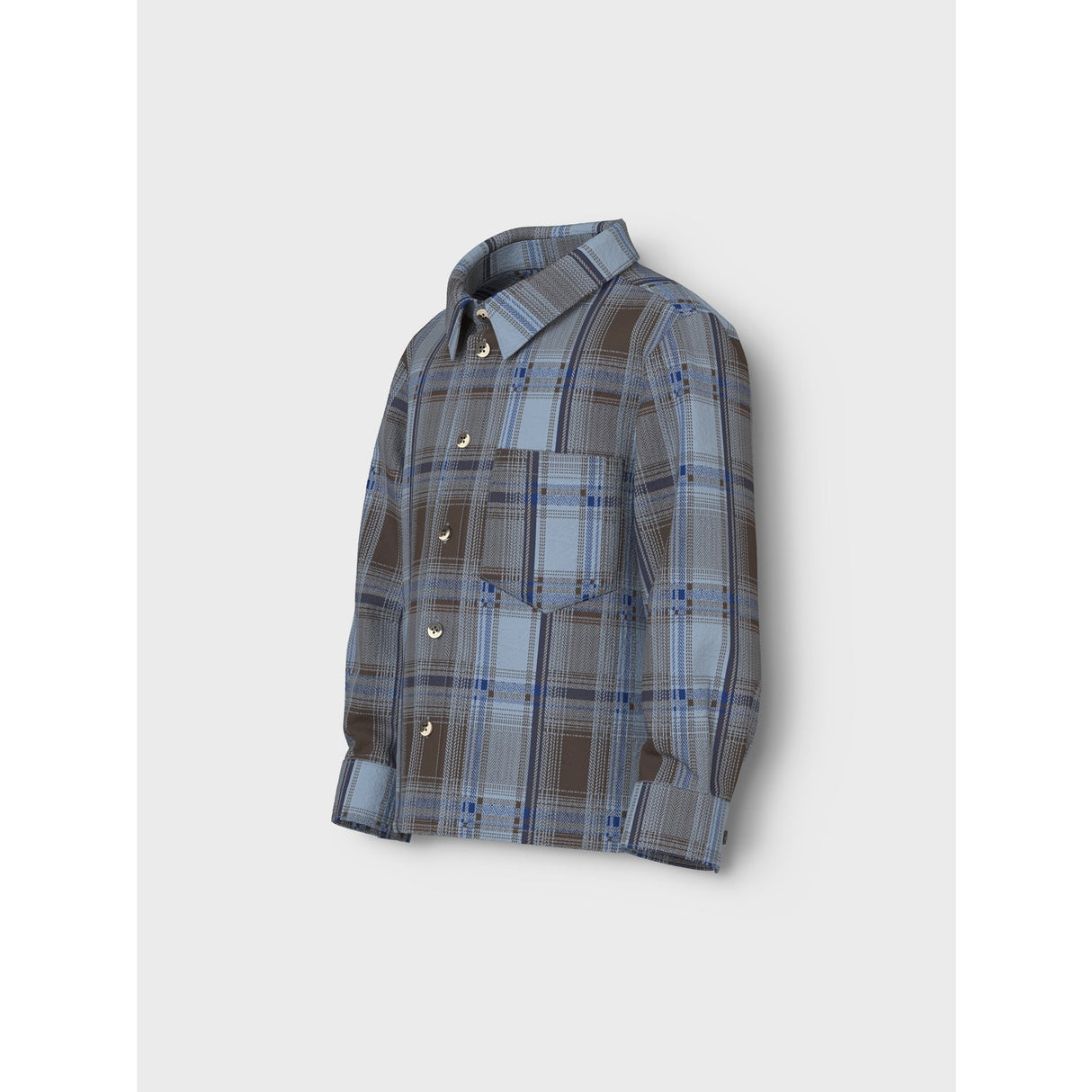 Name It Turkish Coffee Nmmlars Ls Nr Shirt