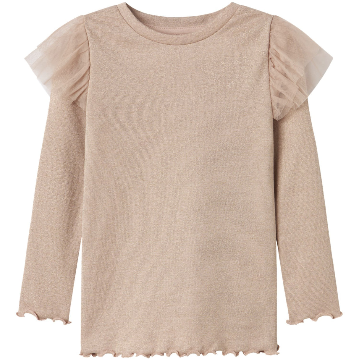 Name It Burnished Lilac Lurex Nmflulla Ls Top