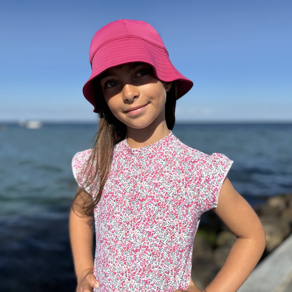 Petit Crabe Mulberry Frey Sun hat