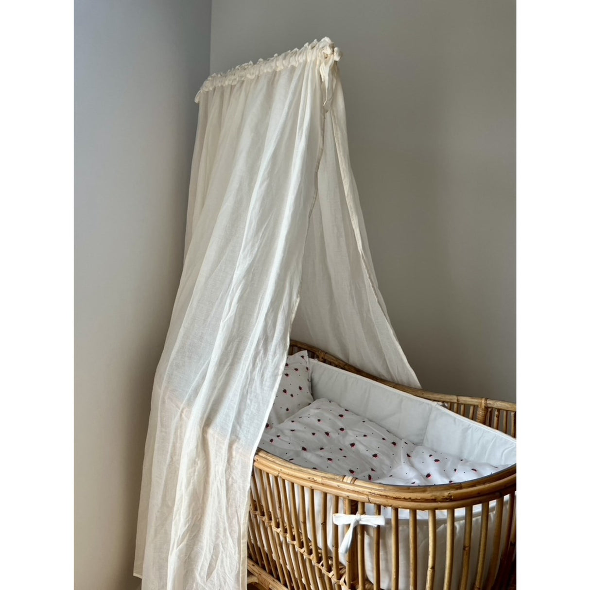 Vanilla COPENHAGEN Light Beige Bed Canopy