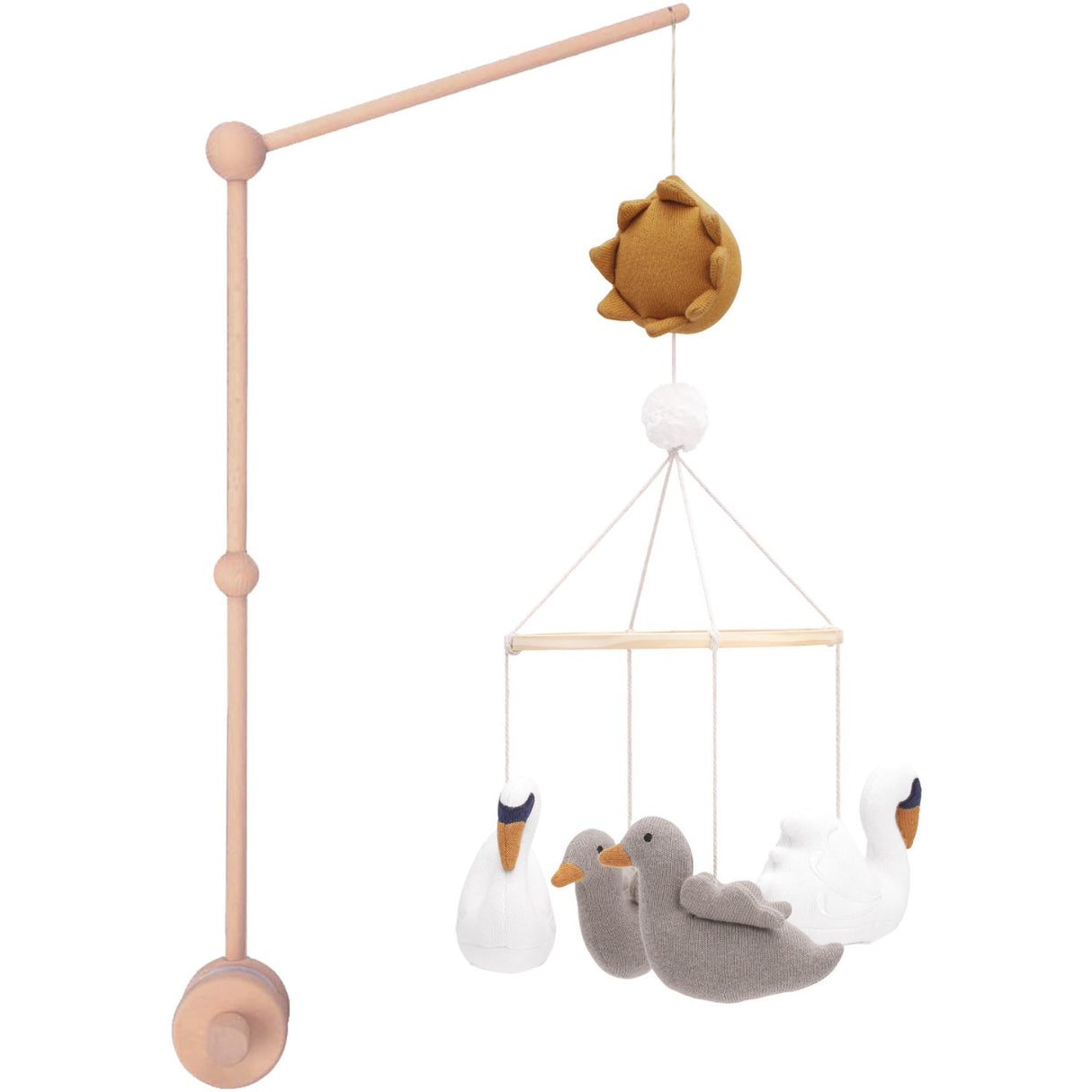Vanilla COPENHAGEN Swan Music Mobile With Holder
