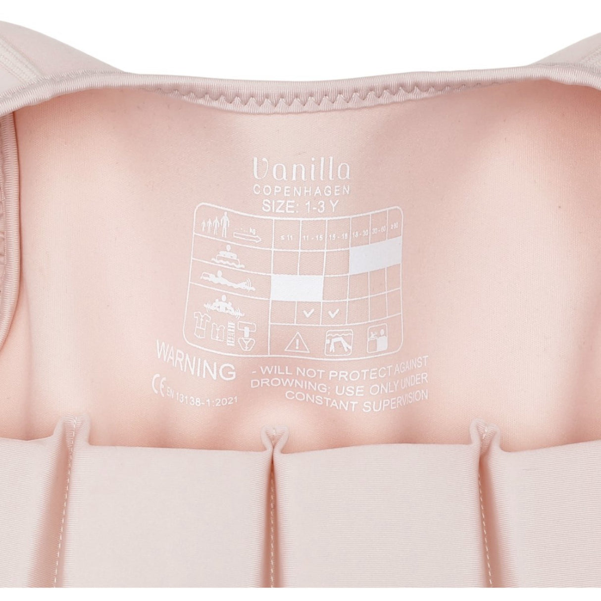 Vanilla COPENHAGEN English Rose English Rose Swim Vest Neo