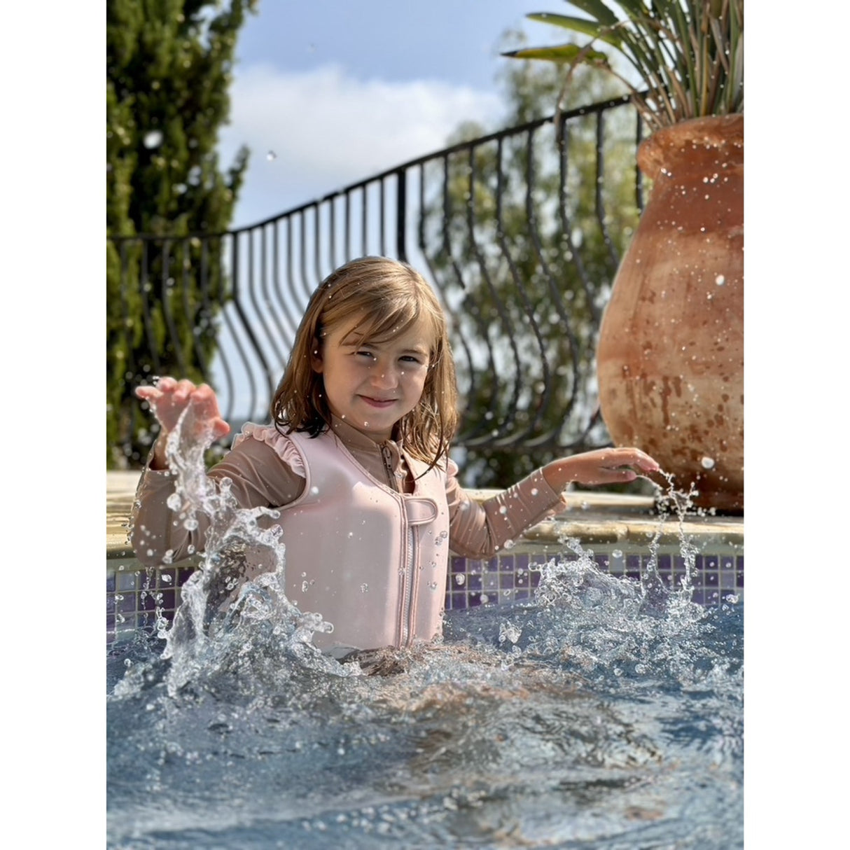 Vanilla COPENHAGEN English Rose English Rose Swim Vest Neo