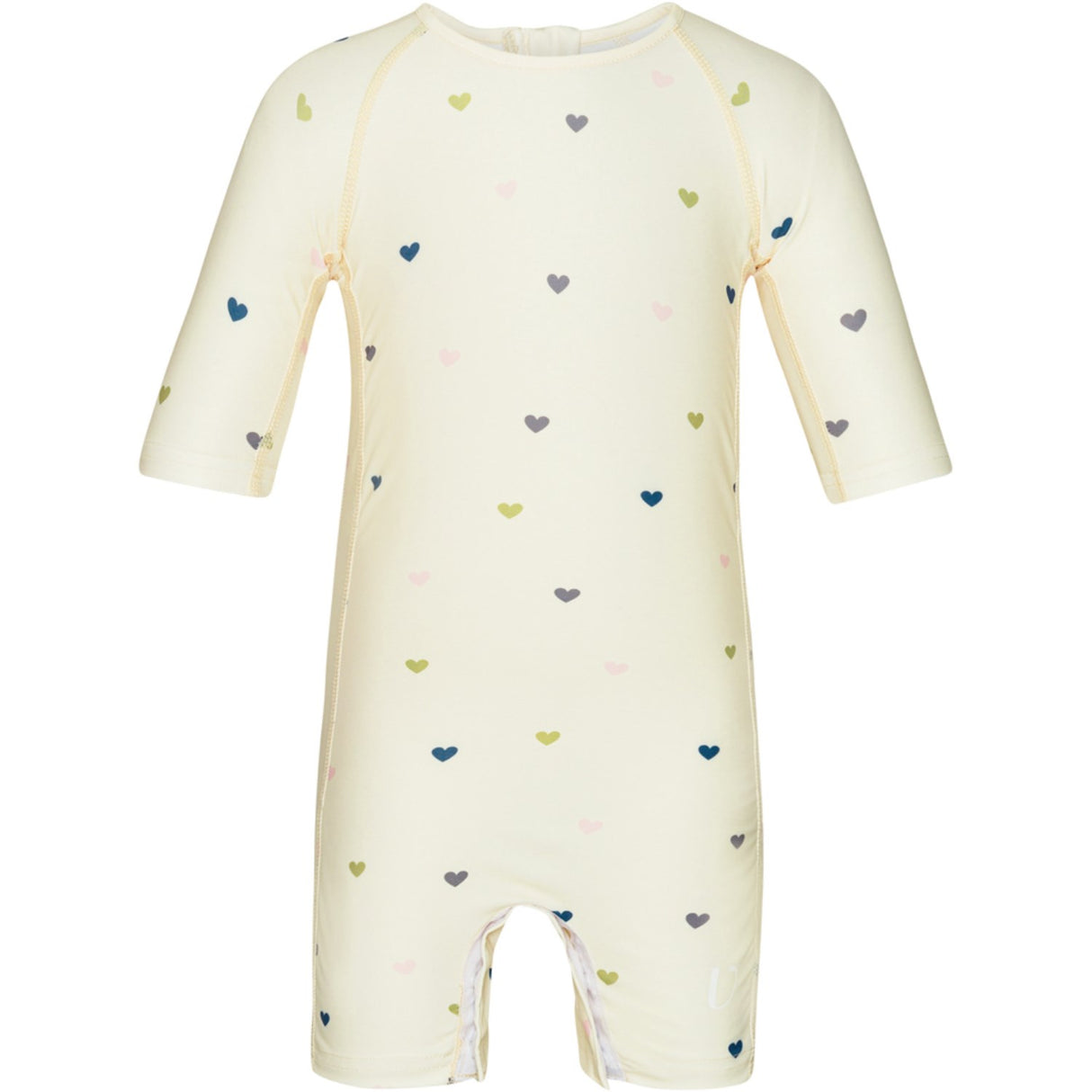 Vanilla COPENHAGEN Milk Hearts UV Baby Swimsuit
