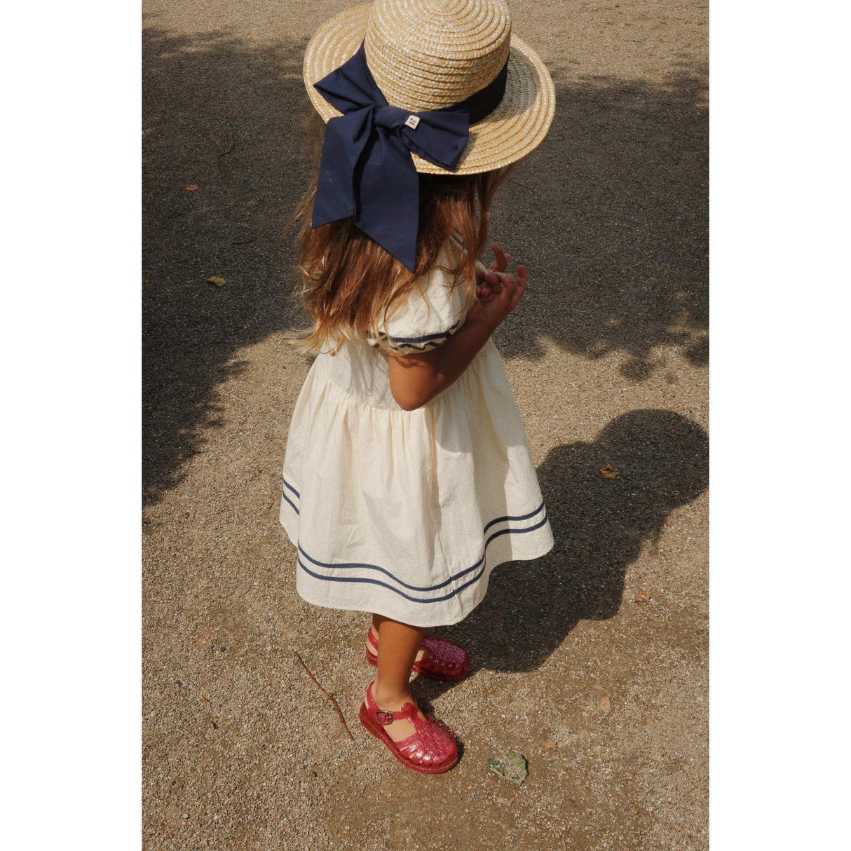 Konges Sløjd Optic White Allie Sailor Dress Gots