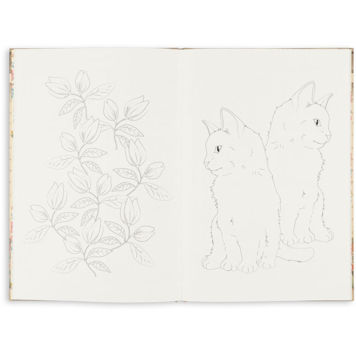 Konges Sløjd Multi House Of Flowers Painting Book Fsc