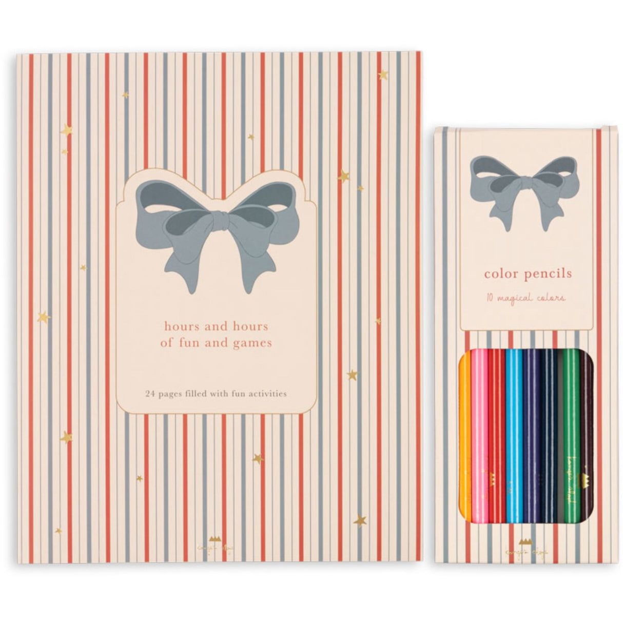 Konges Sløjd Multi Activity Book With Color Pencils