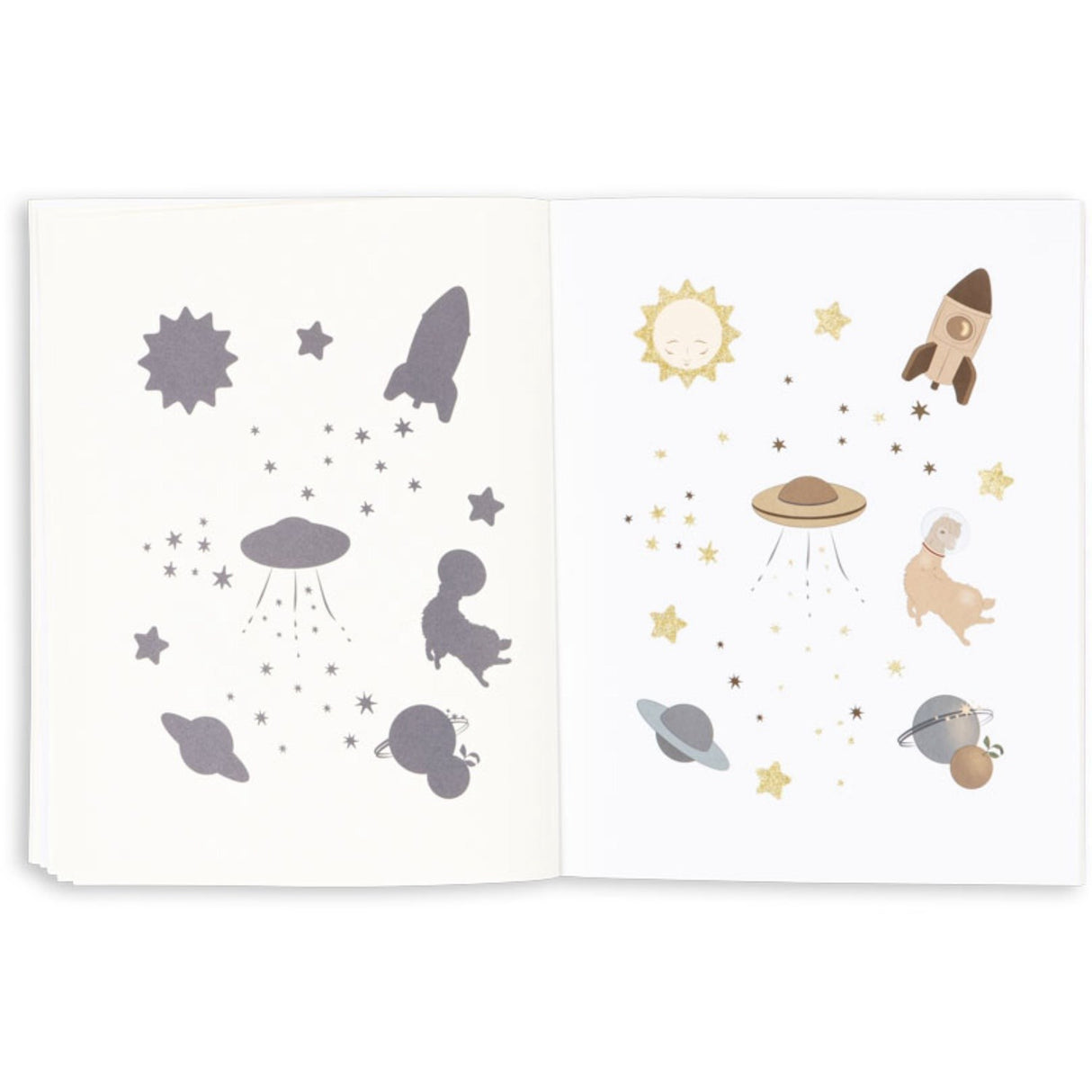 Konges Sløjd Multi Activity Book With Color Pencils