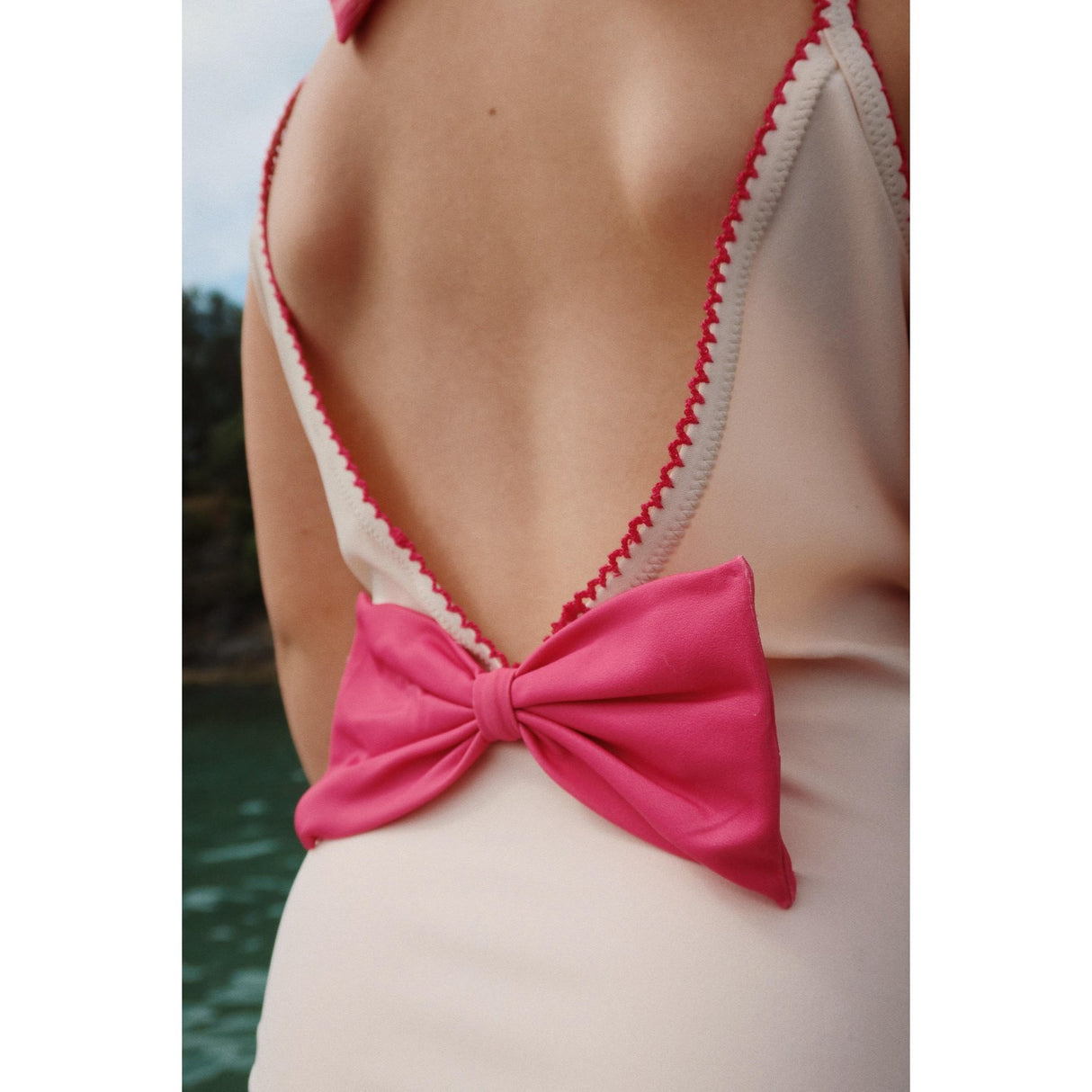 Konges Sløjd Soft Pink Kitty Swimsuit Grs