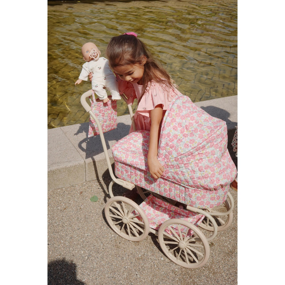 Konges Sløjd Rose Anglaise Minnie Doll Pram