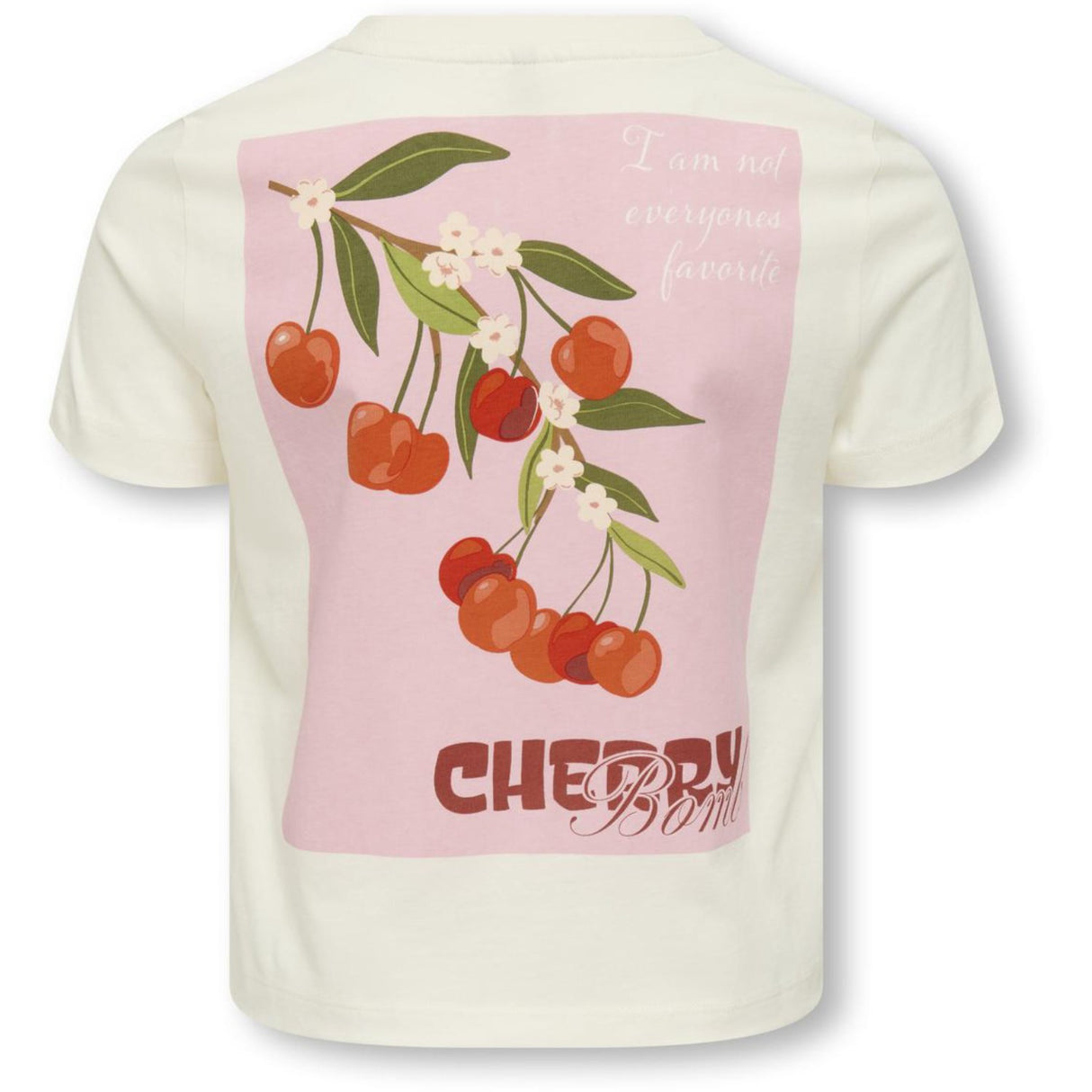 kids ONLY Cloud Dancer Cherry Kogannbel-Sun Life S/S Short Tee Cs Jrs