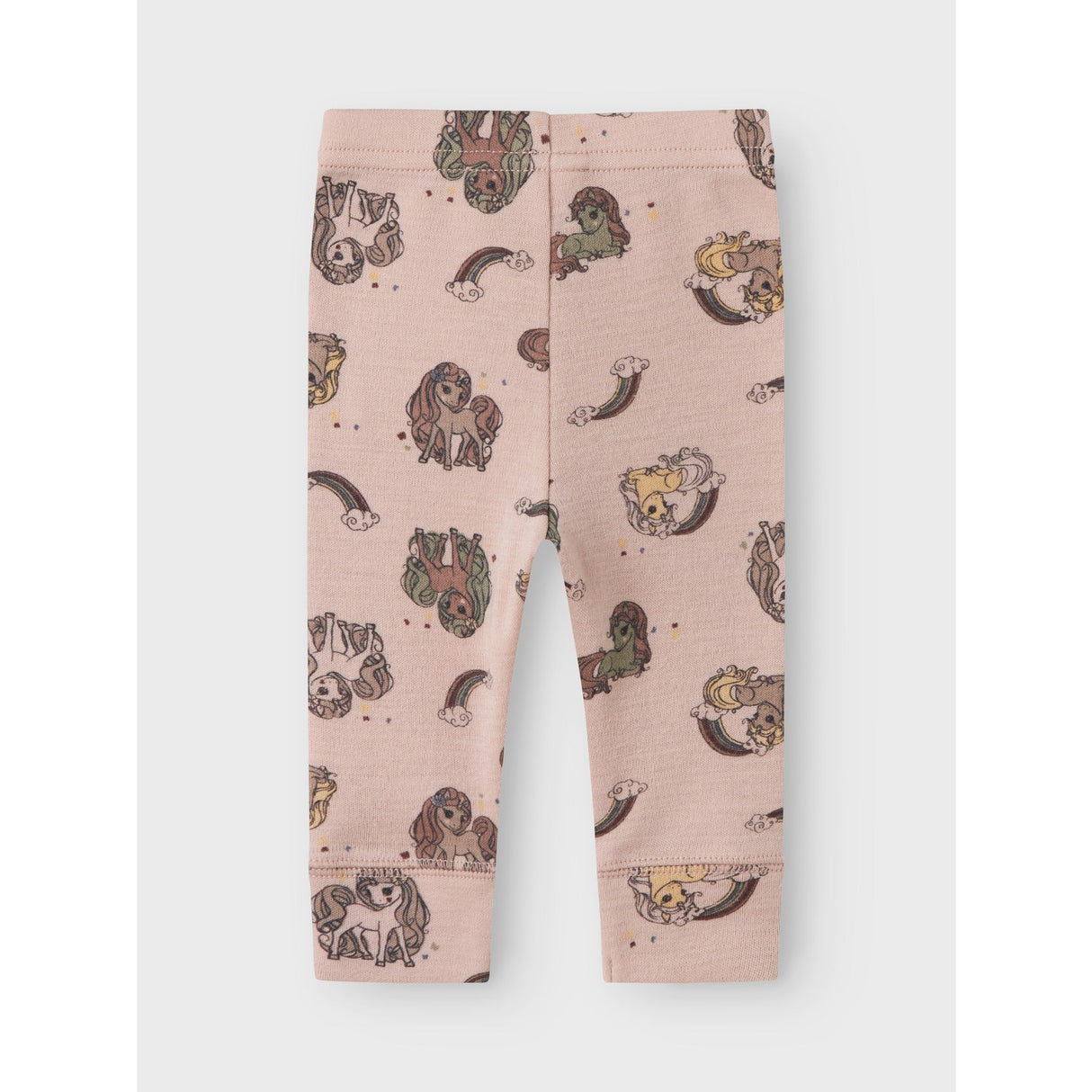 Name It Shadow Gray Unicorn Nbfwillit Wool Leggings