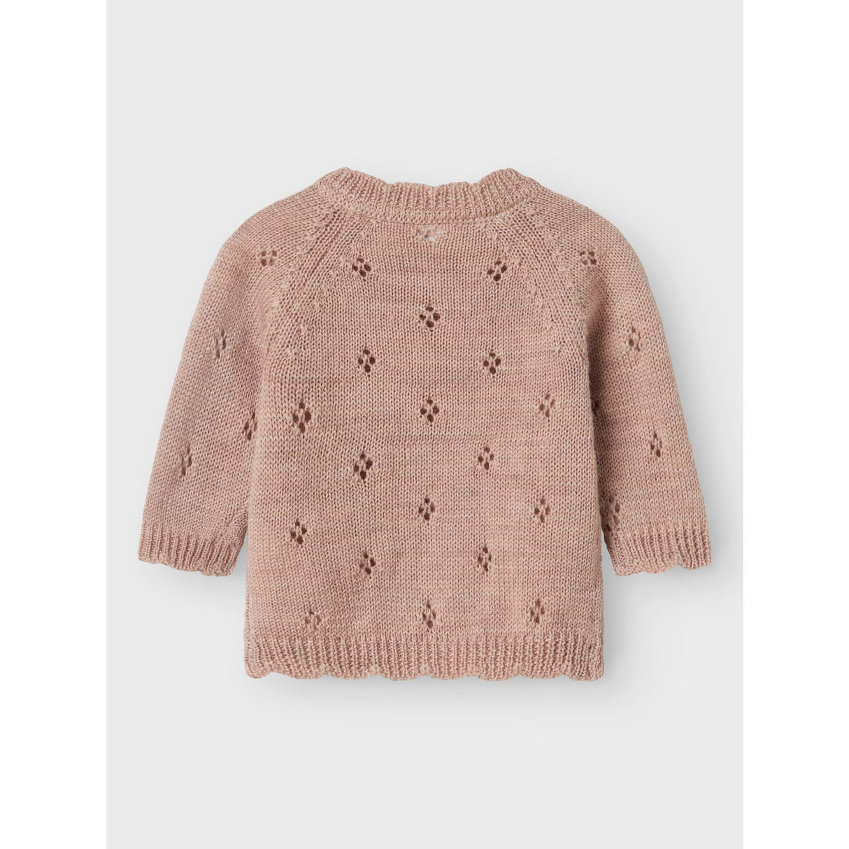 Name It Shadow Gray Nbfwrilla Wool Ls Knit Card