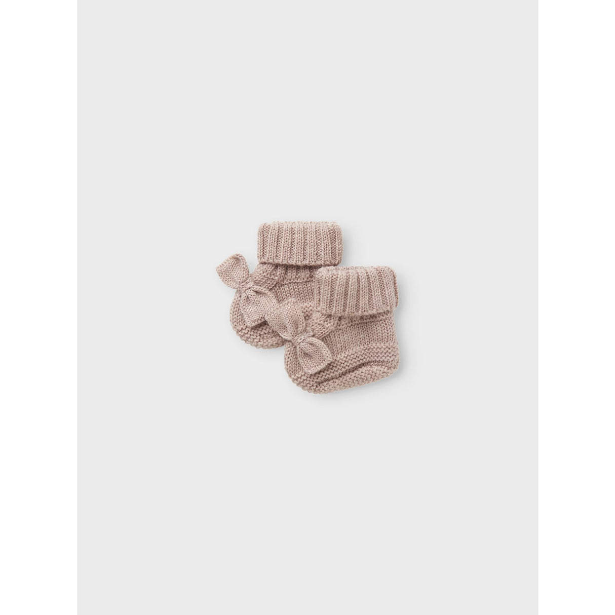 Name It Shadow Gray Nbfwrilla Wool Knit Slippers