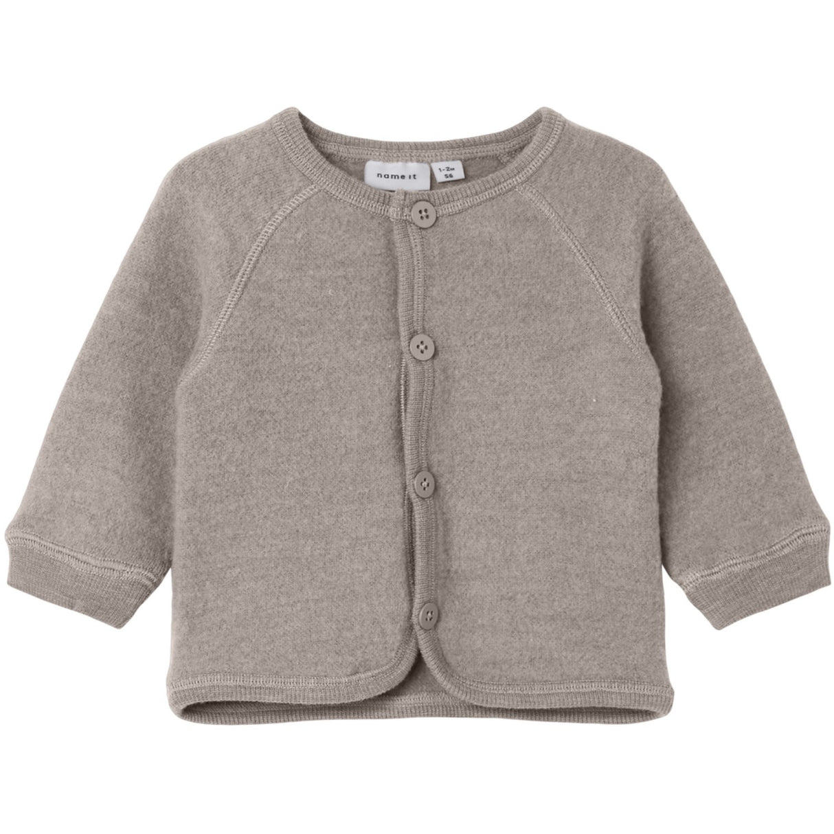 Name It Satellite Nbfwmino Wool Bru Ls Card