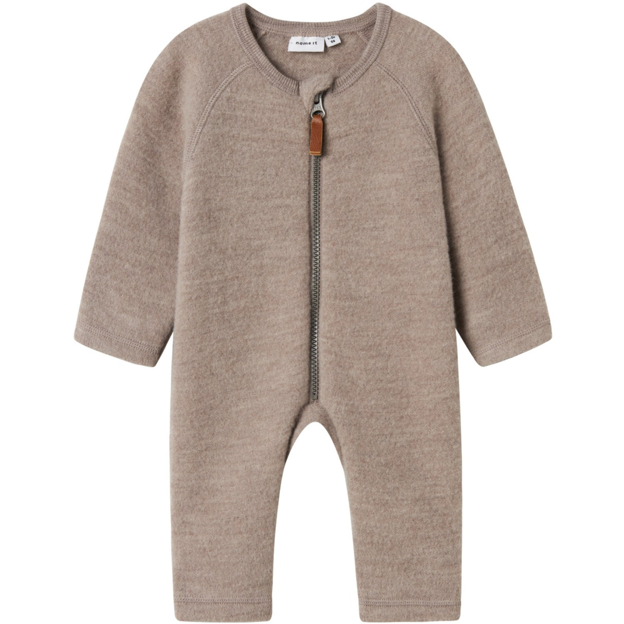 Name It Satellite Nbfwmino Wool Bru Ls Suit Noos