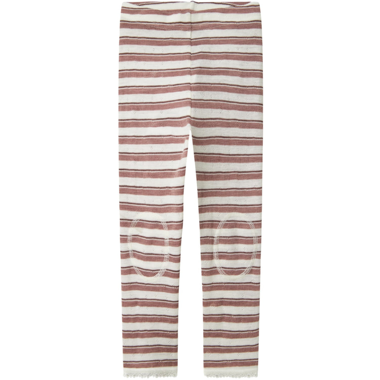 Name It Antler Snow White Nmfwang Wool Needle Leggings Noos