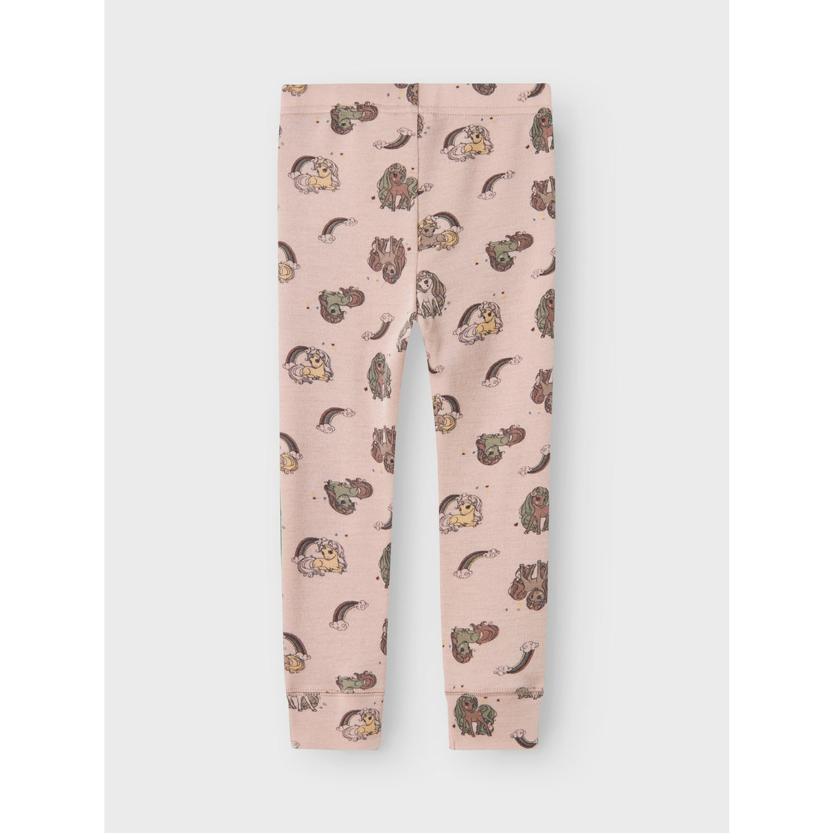 Name It Shadow Gray Unicorn Nmfwillit Wool Leggings