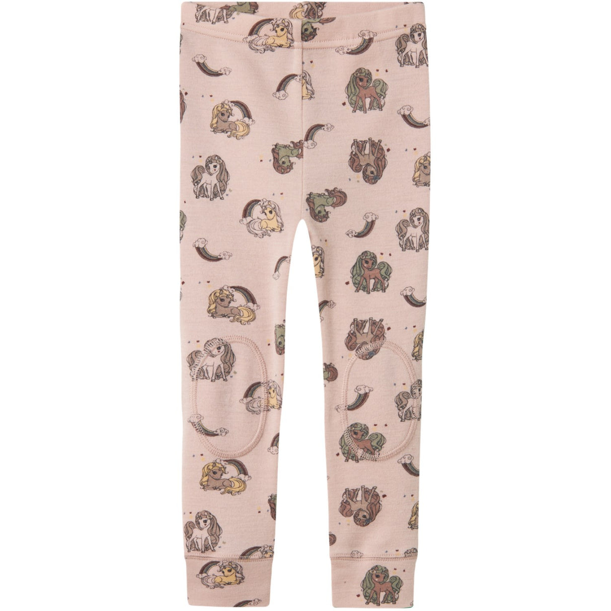 Name It Shadow Gray Unicorn Nmfwillit Wool Leggings