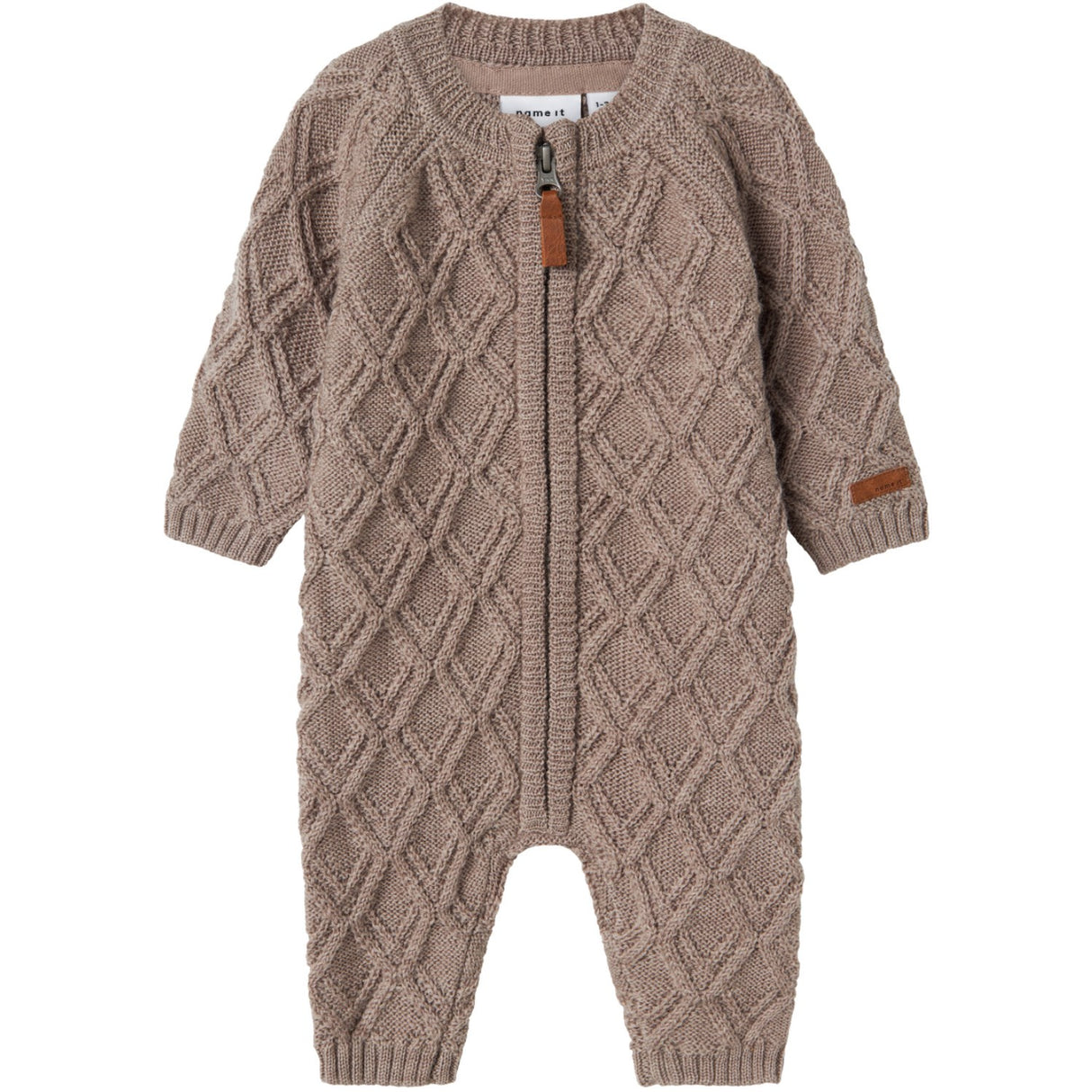 Name It Satellite Nbnwruni Wool Ls Knit Suit