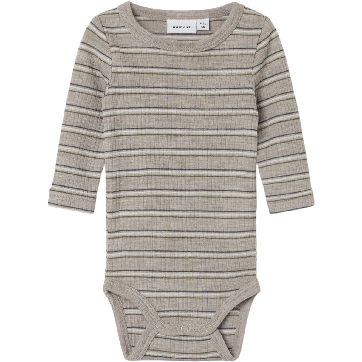 Name It Satellite Stripes Nbmwomi Wo/Mo Ls Body