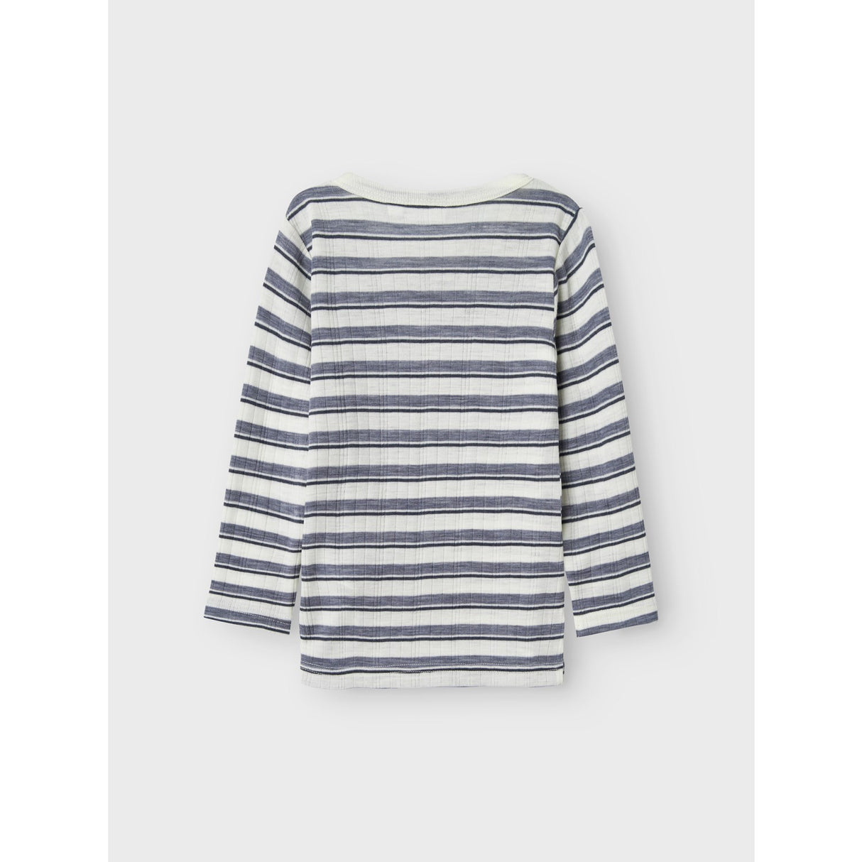 Name It Folkstone Gray Snow White Nmmwang Wool Needle Ls Top Noos