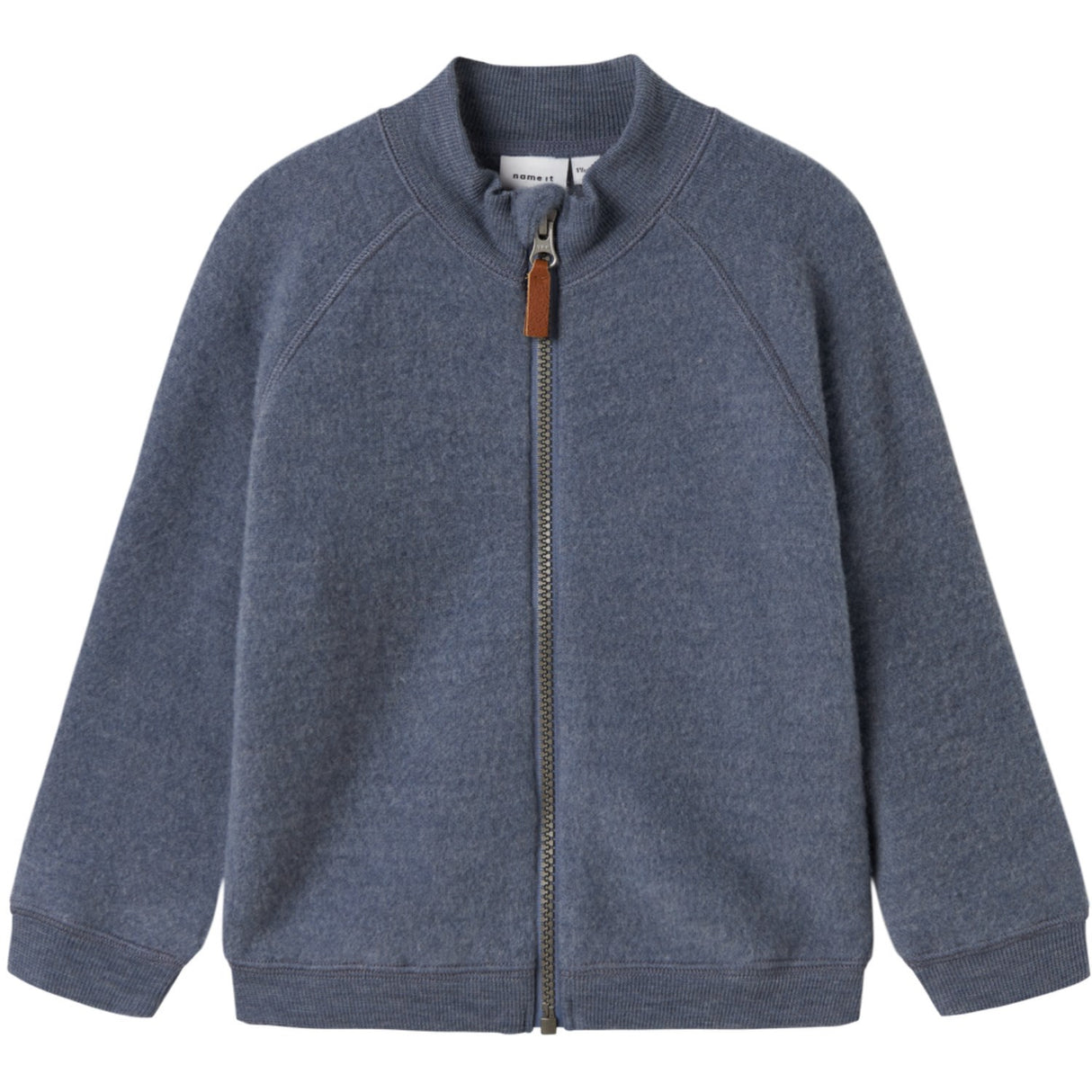 Name It Folkstone Gray Nmmwmino Wool Brushed Ls Card