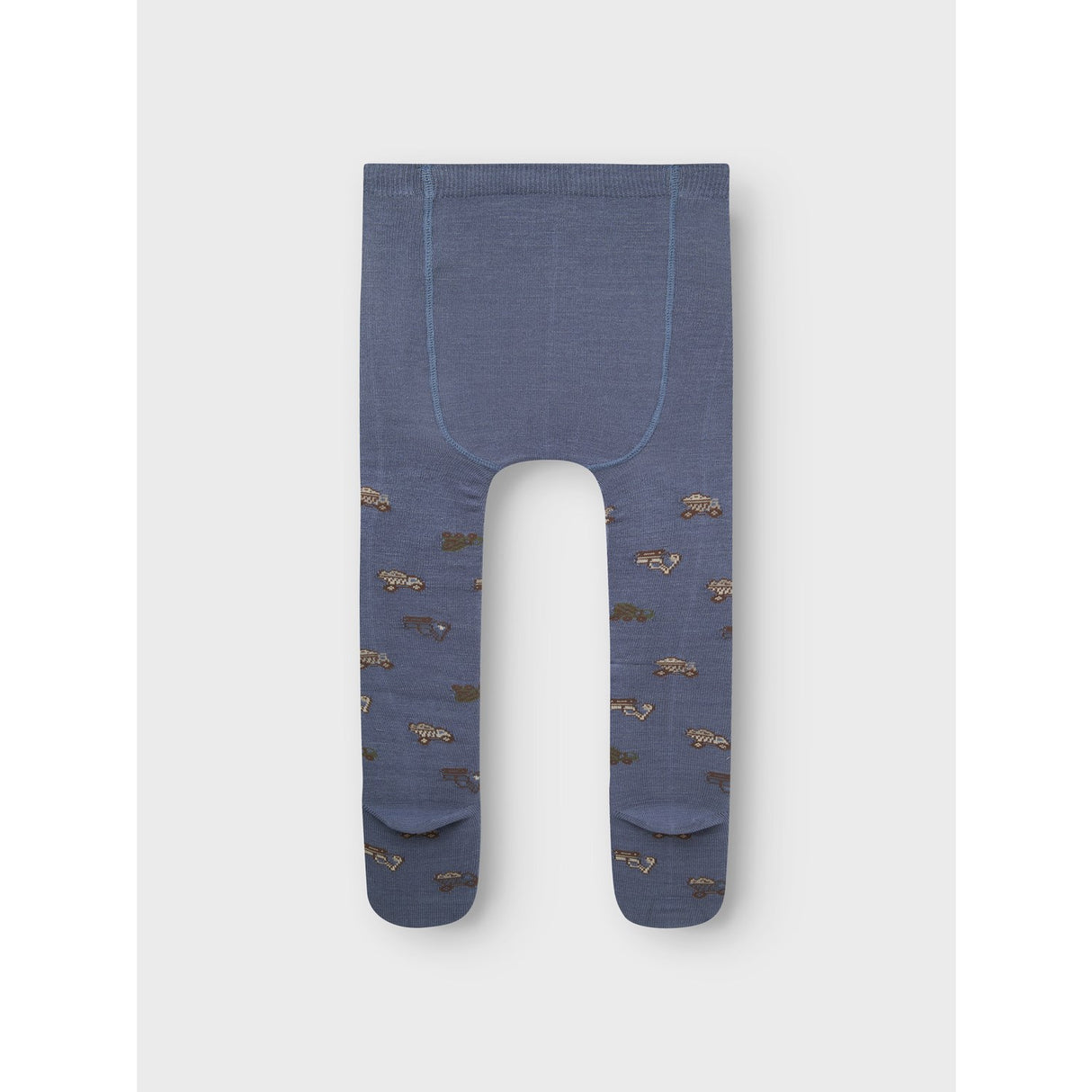 Name It Folkstone Gray Working Machines Nmmwak Wo/Bl Tights Aoj