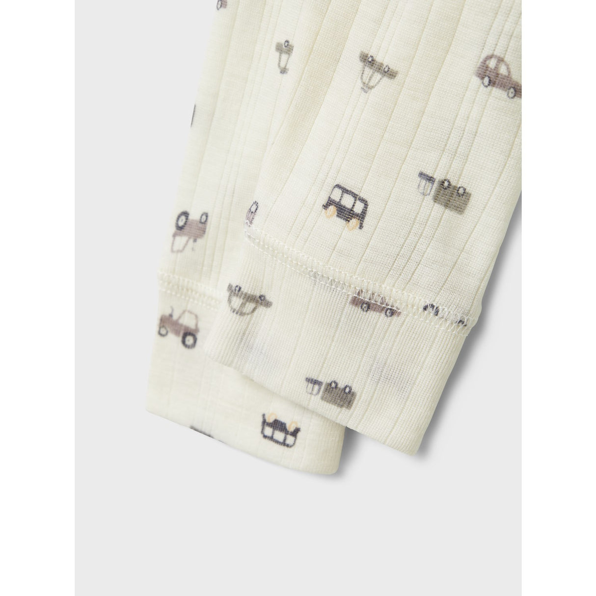 Name It Snow White Small Cars Nbmwang Wool Needle Long Johns Noos