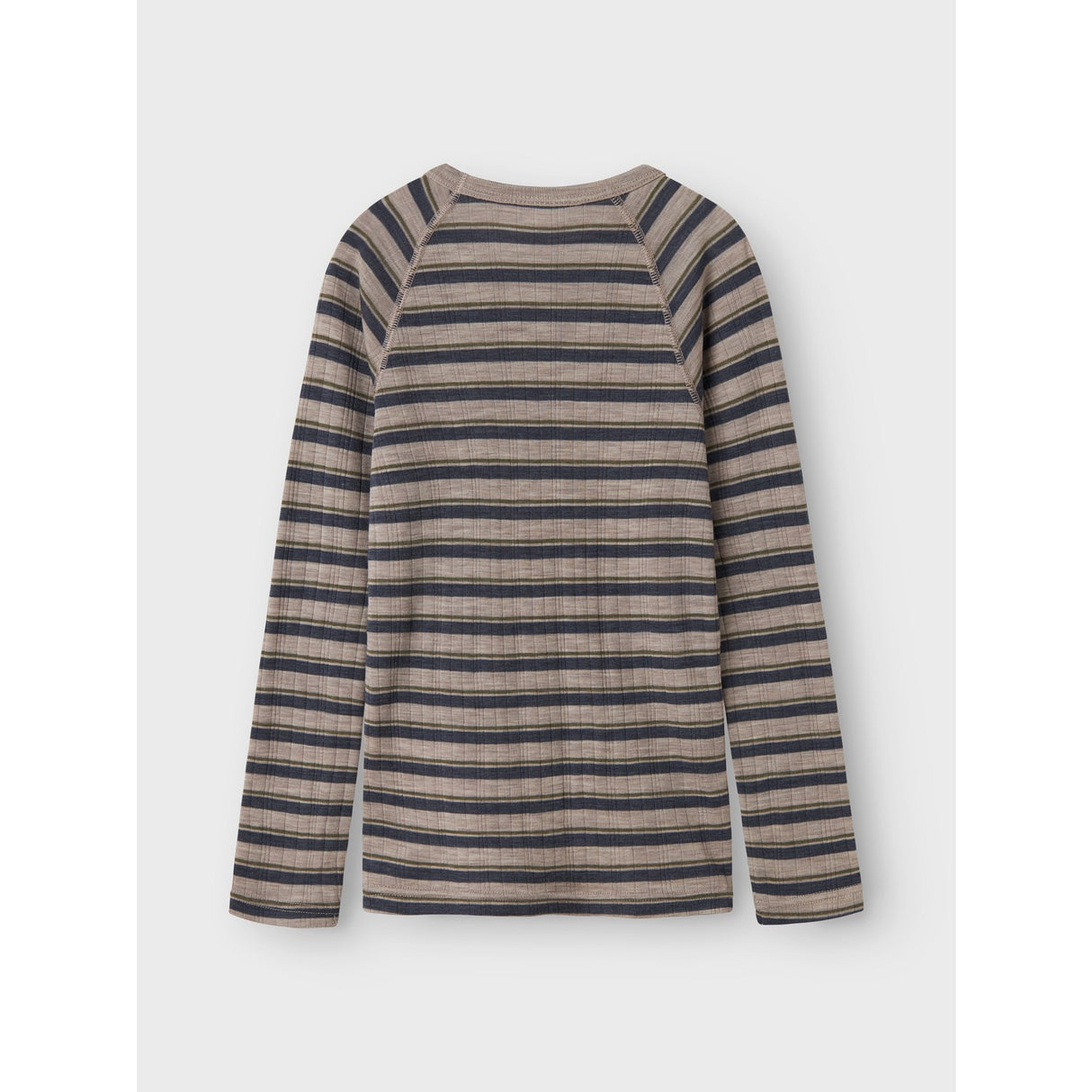 Name It Satellite Ombre Blue Nkmwang Wool Needle Ls Top Stripe