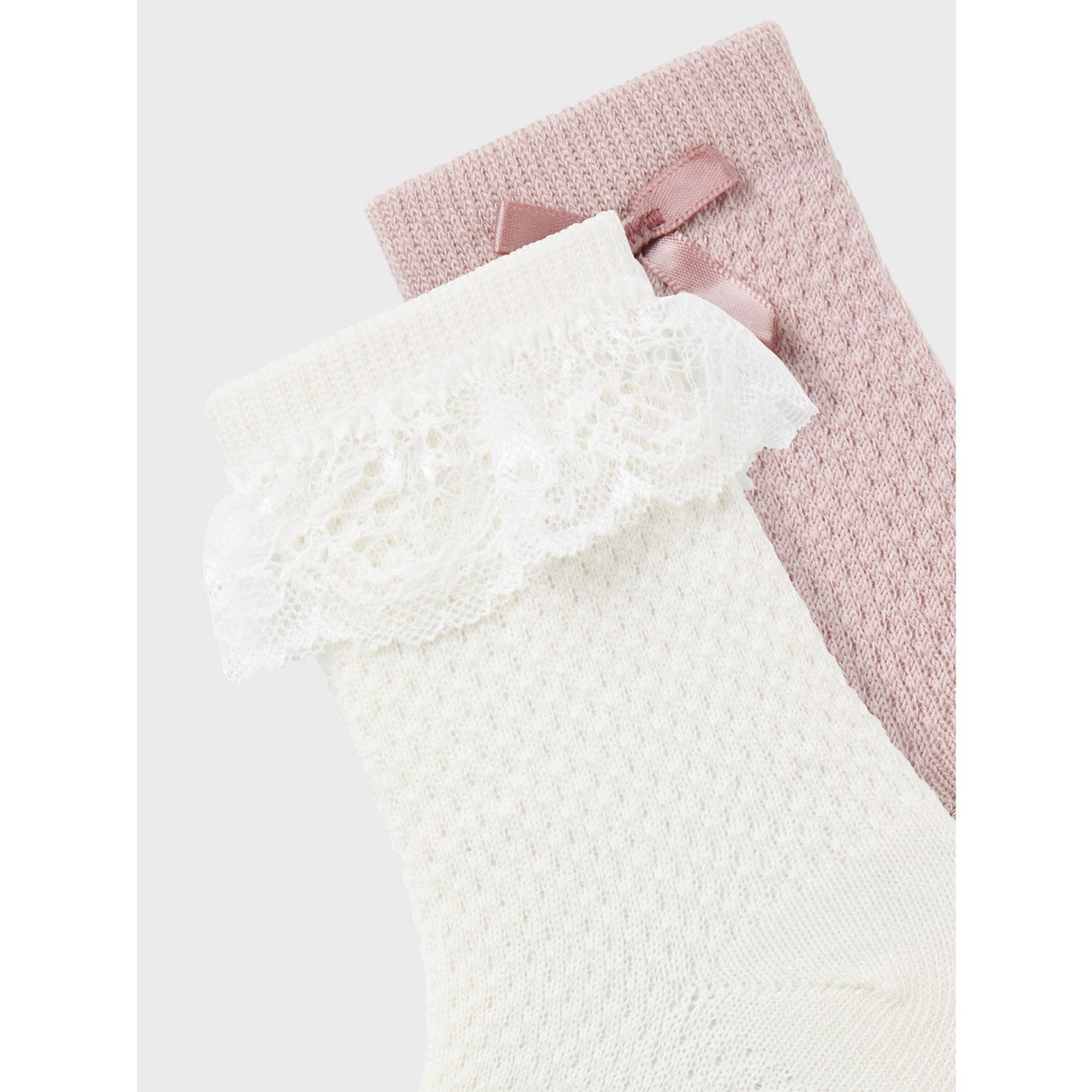 Name It Snow White Nmfwakma Wo/Bl Structure 2P Socks