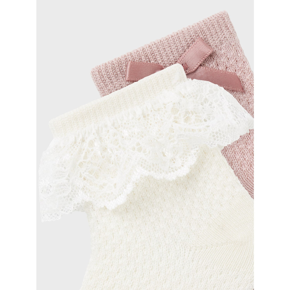 Name It Shadow Gray Nbfwakma Wo/Bl Structure 2P Socks