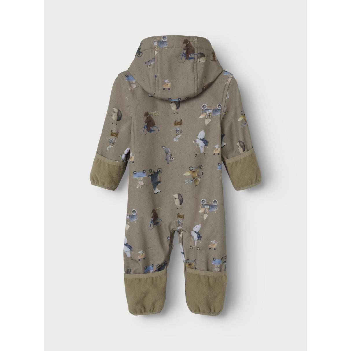 Name It Silver Mink Go Nbnalfa08 Softshell Suit Aop Fo