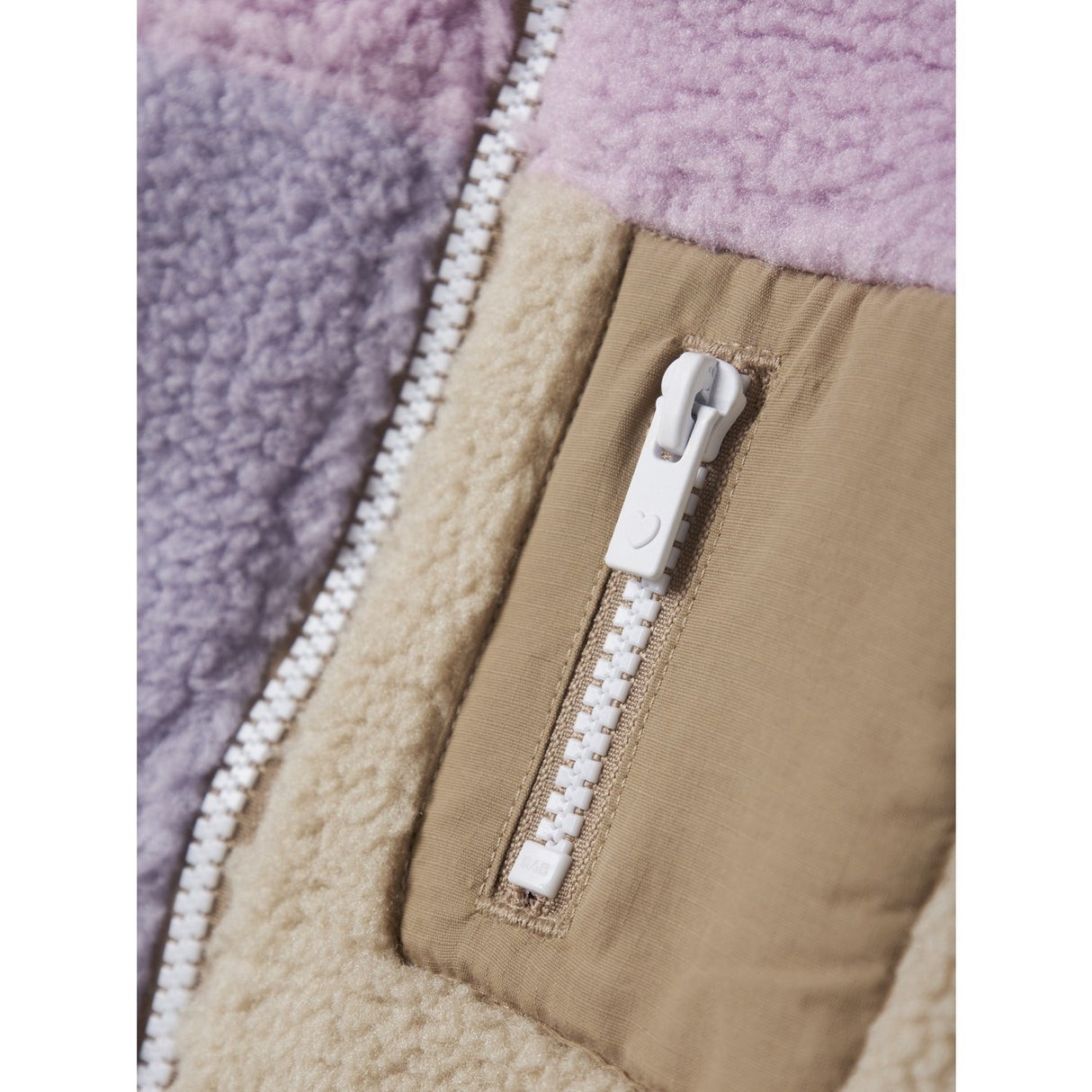 Name It Orchid Bouquet Nmfmonica Teddy Jacket Block