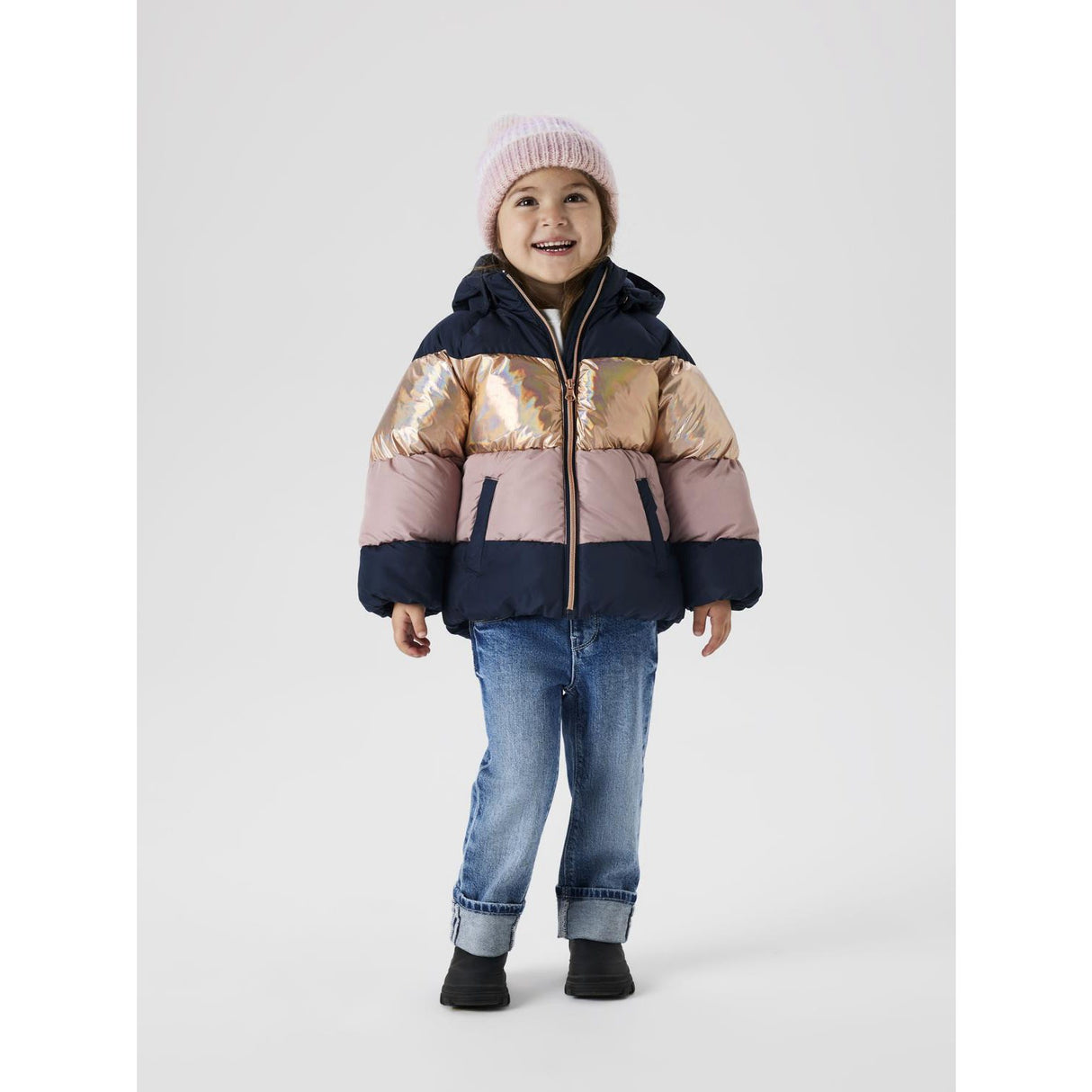 Name It Dark Sapphire Nmfmille Puffer Jacket1