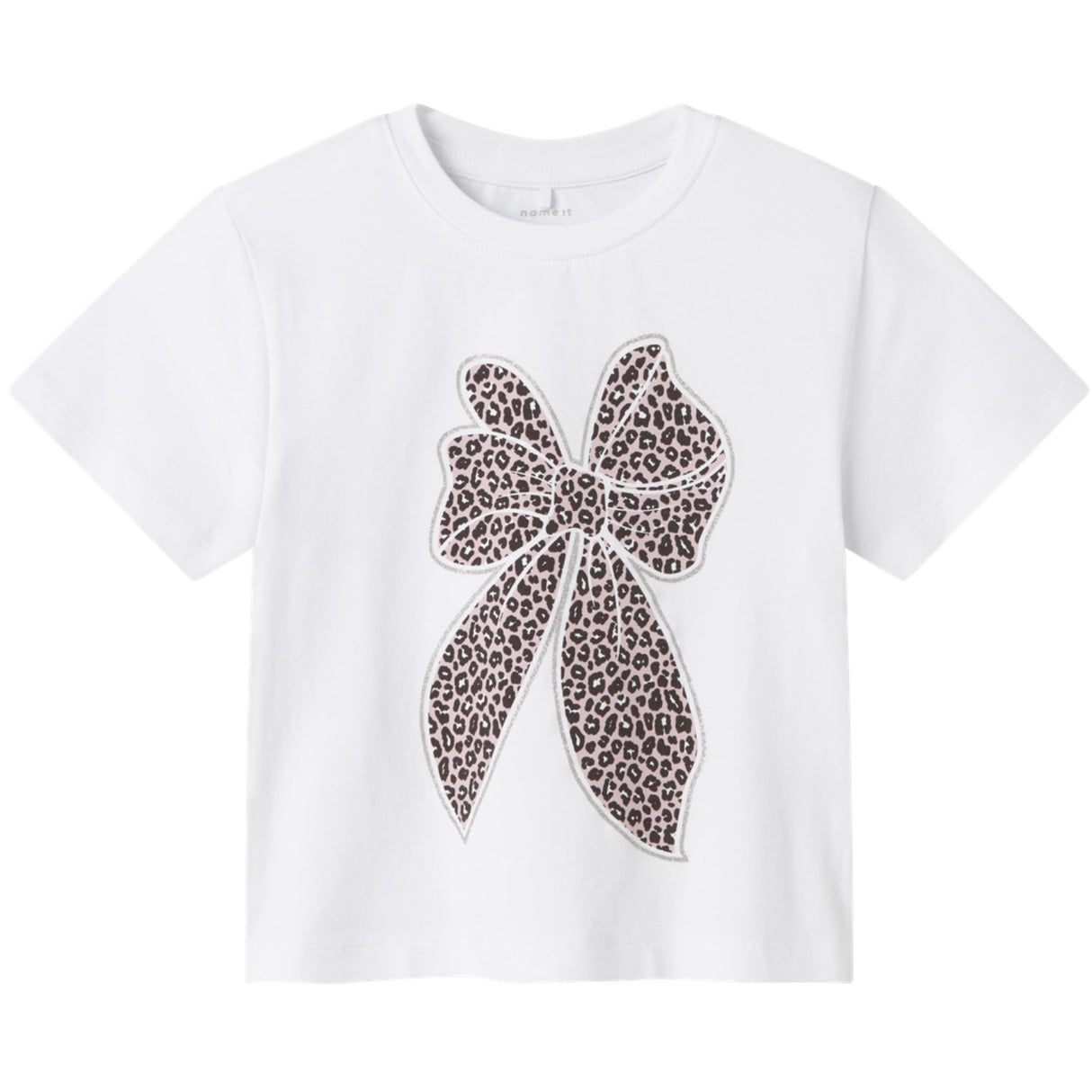 Name It Bright White Nmfleoanja Ss Nreg Top