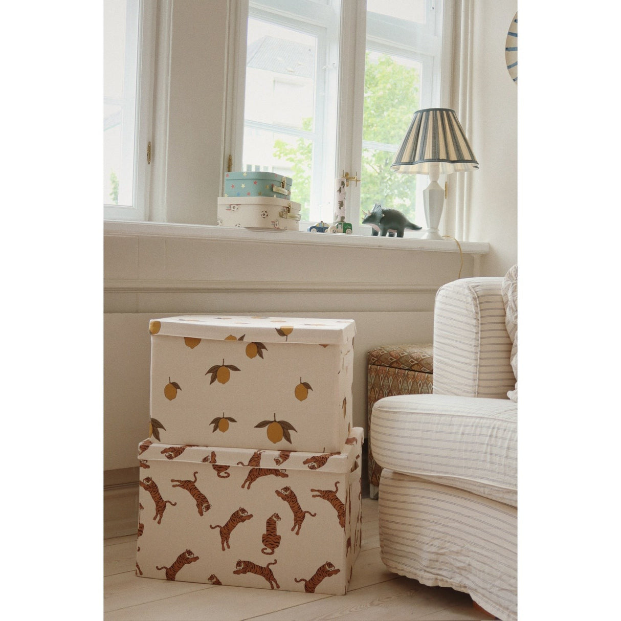 Konges Sløjd Tiger Big Storage Basket