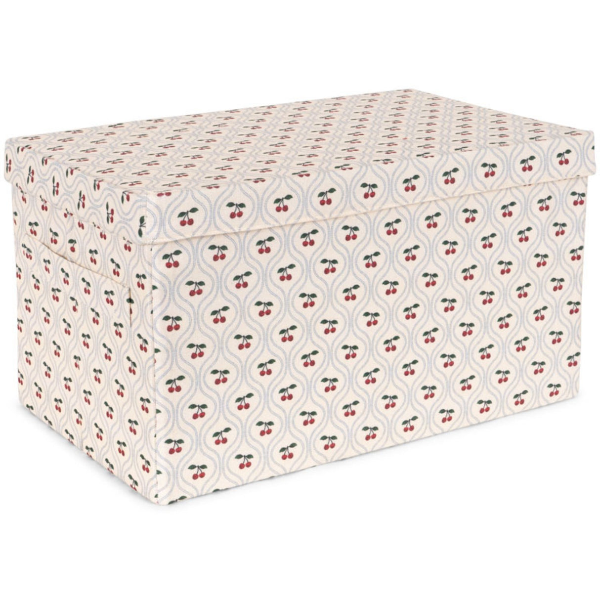 Konges Sløjd Cherry Motif Small Storage Basket